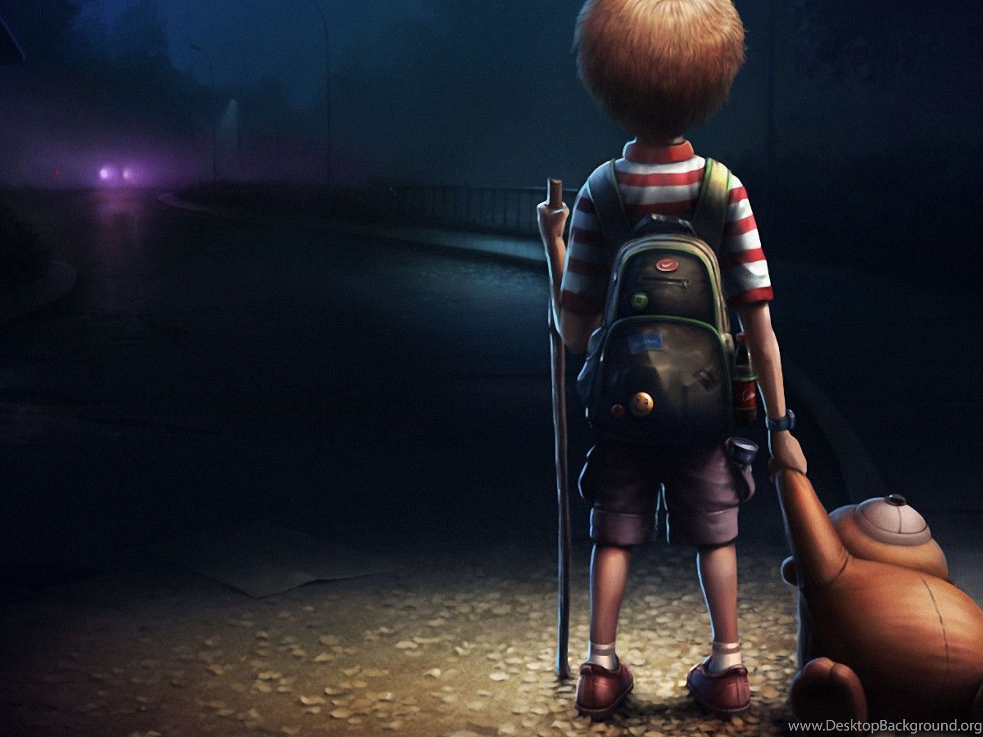 Lonely Boy Desktop Background