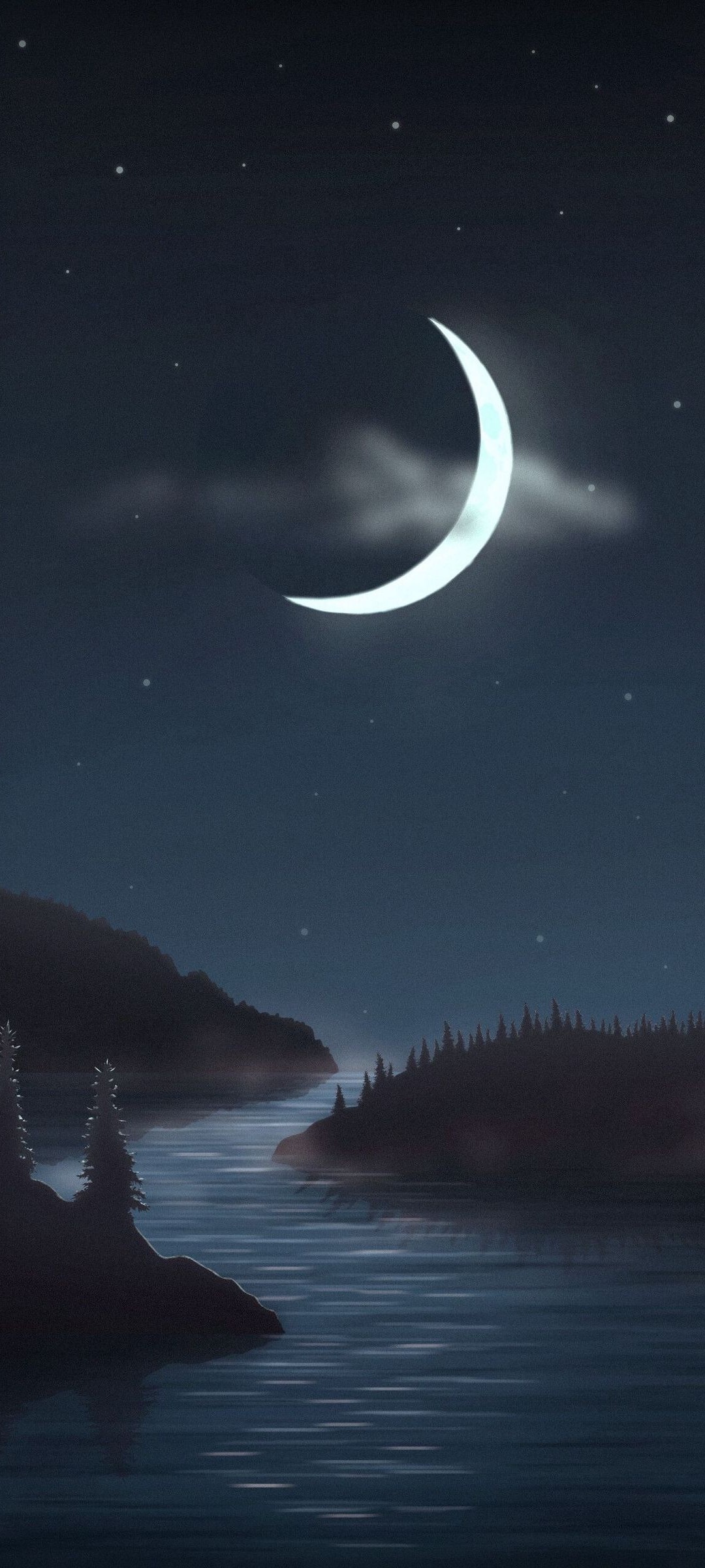 Big Moon Night Wallpaper