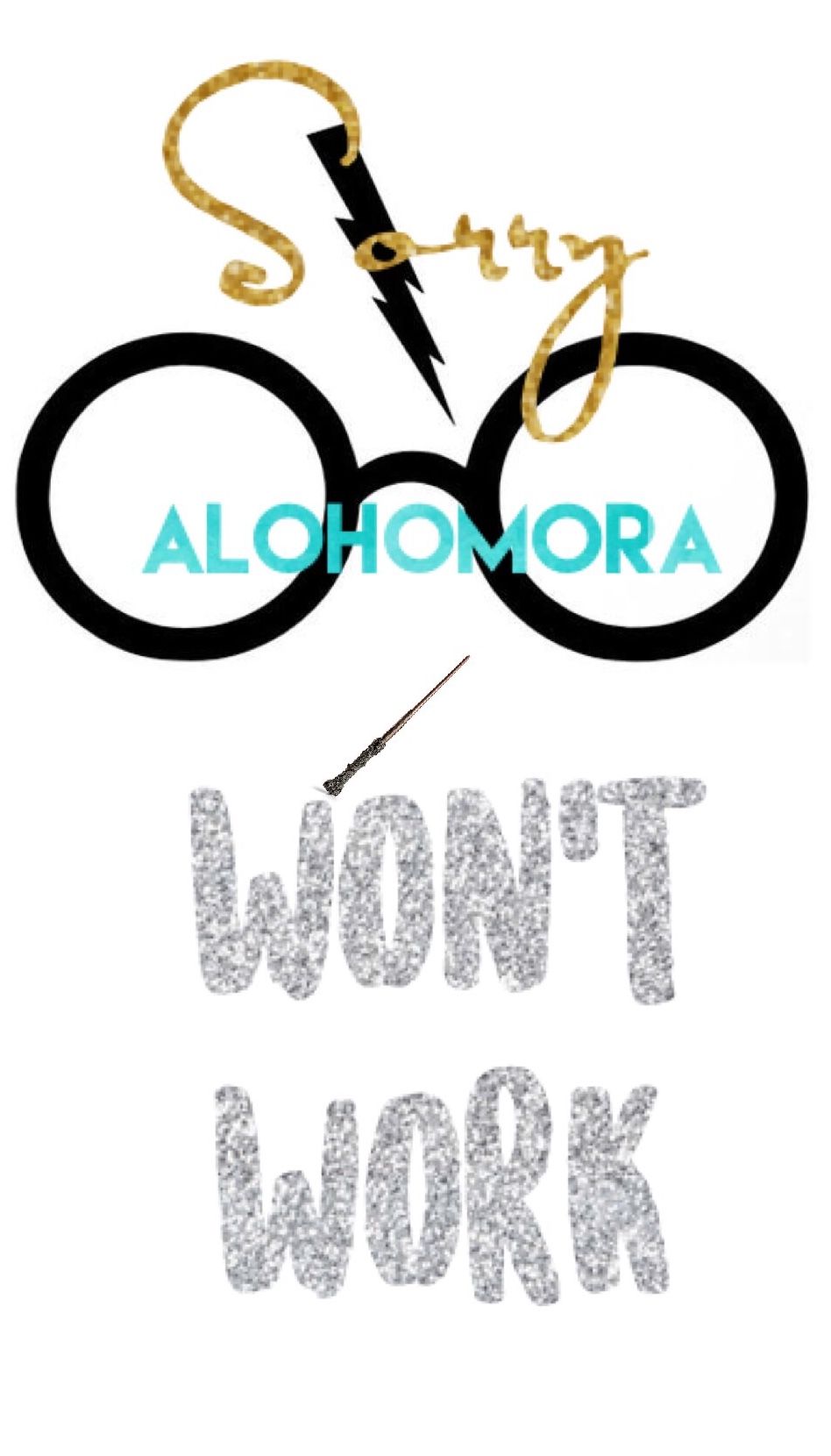Sorry Alohomora won't work!” Lol. Funny jokes, Tablet wallpaper, Jokes