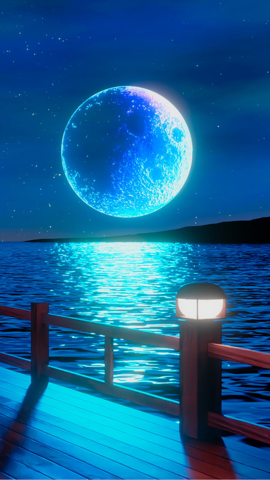 Full moon of the night. Beautiful wallpaper, Night sky wallpaper, Landscape wallpaper