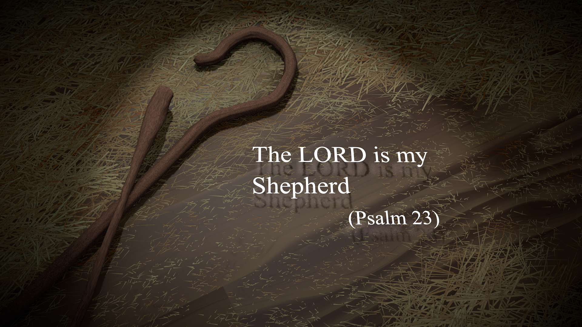 Making the Lord Personal by Acknowledging Him as Your Shepherd. Albany Church of Christ