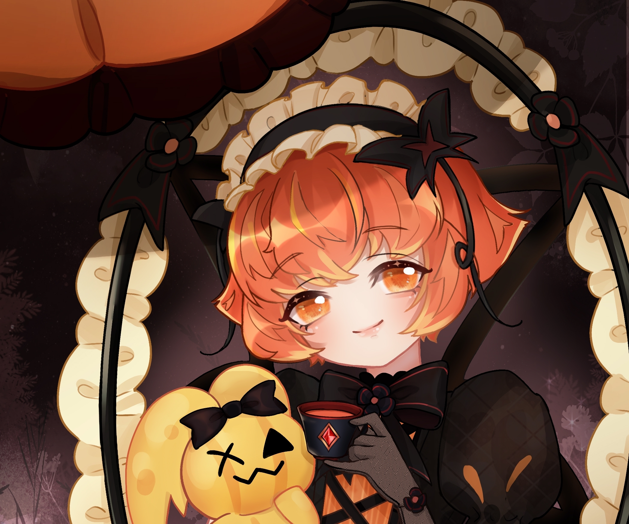 Pumpkin Pie Cookie (Cookie Run) HD Wallpaper