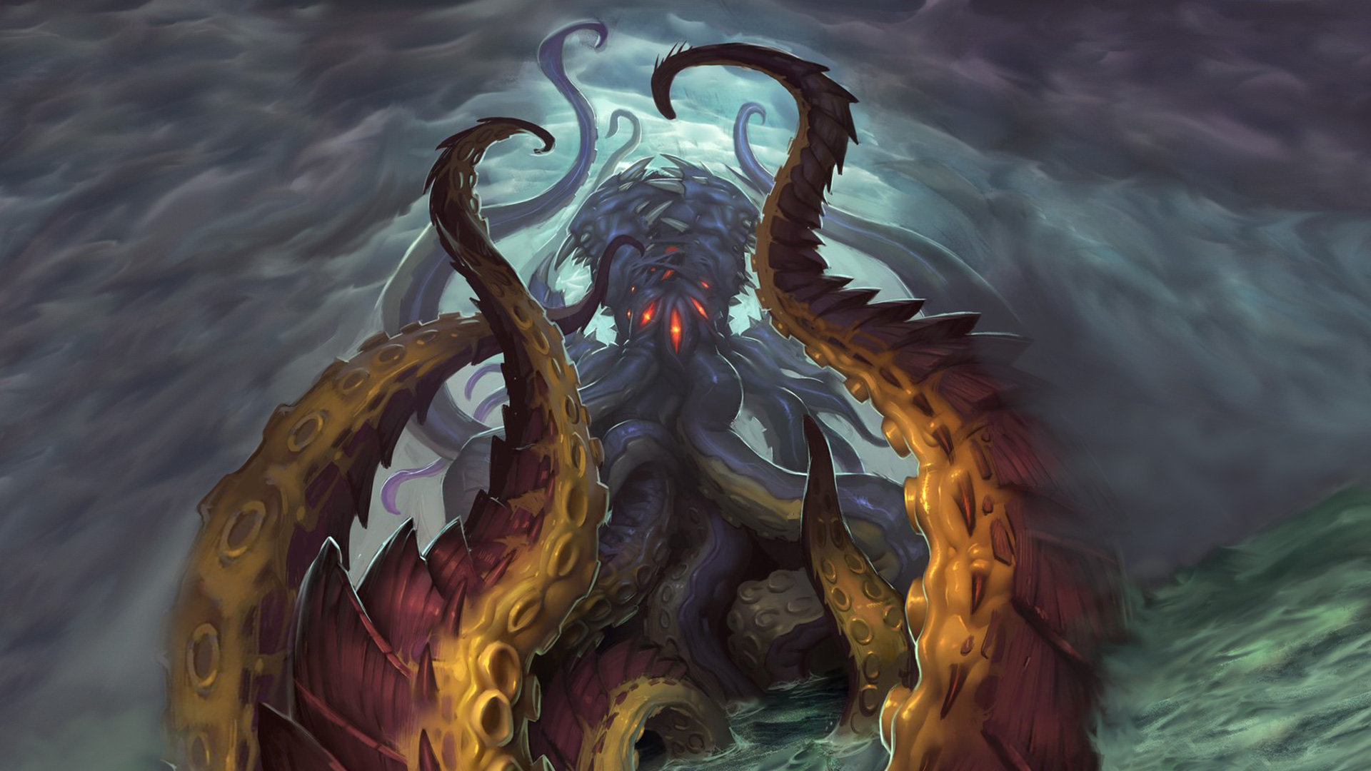 Whispers of the Old Gods Hearthstone Wallpaper for Desktop and Phones! Top Decks
