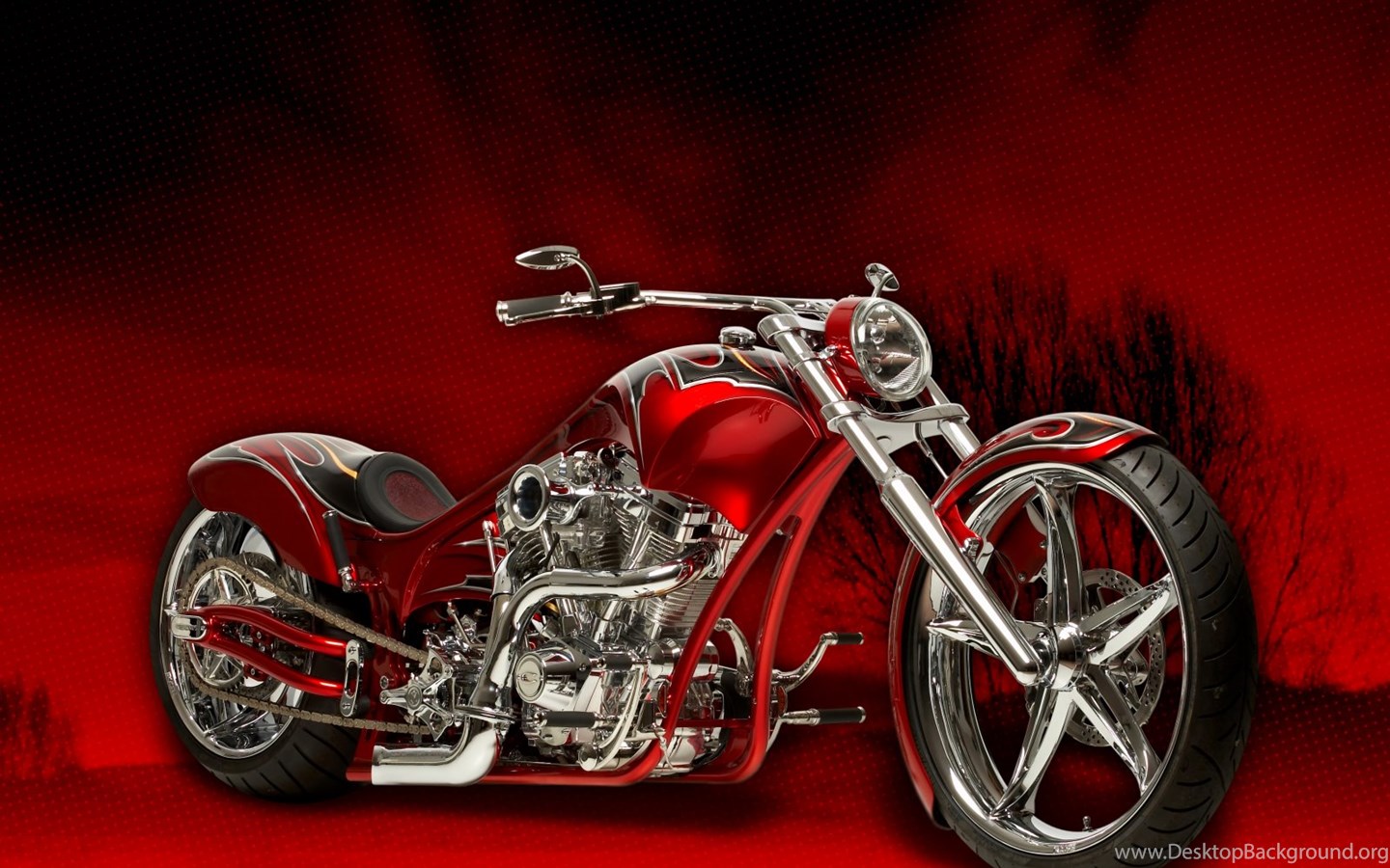 Custom Motorcycle Wallpaper Desktop Background