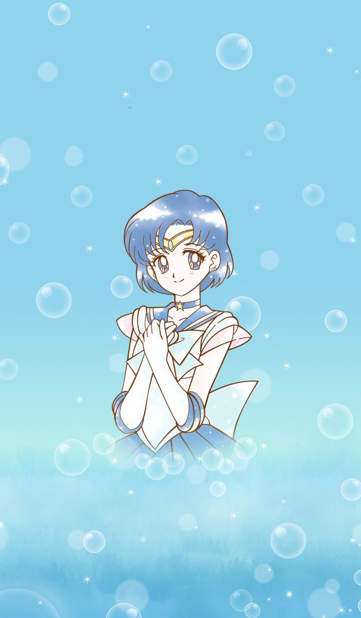 Sailor Mercury Phone Wallpaper