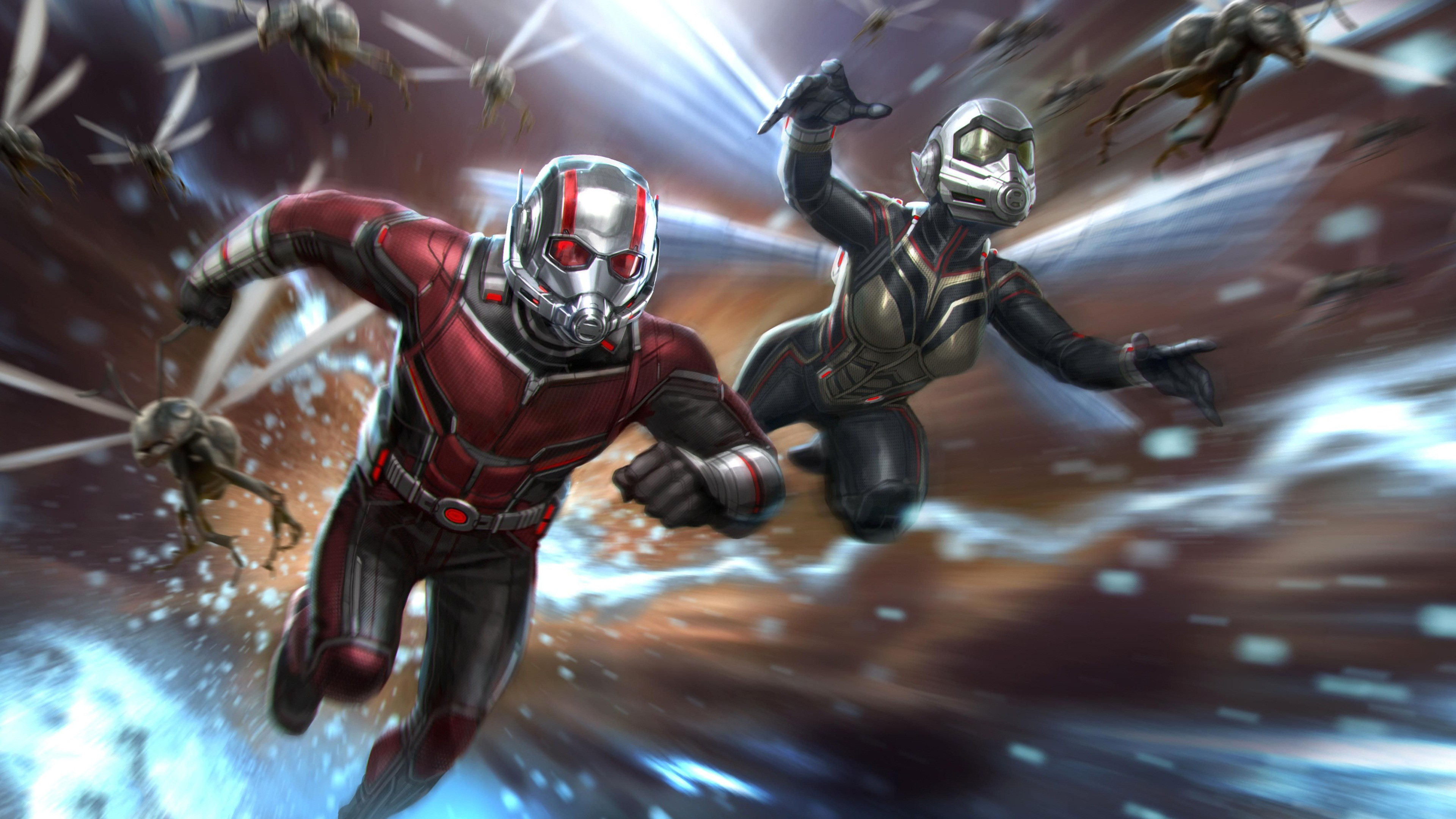 4K Ant Man Widescreen Wallpaper 41040