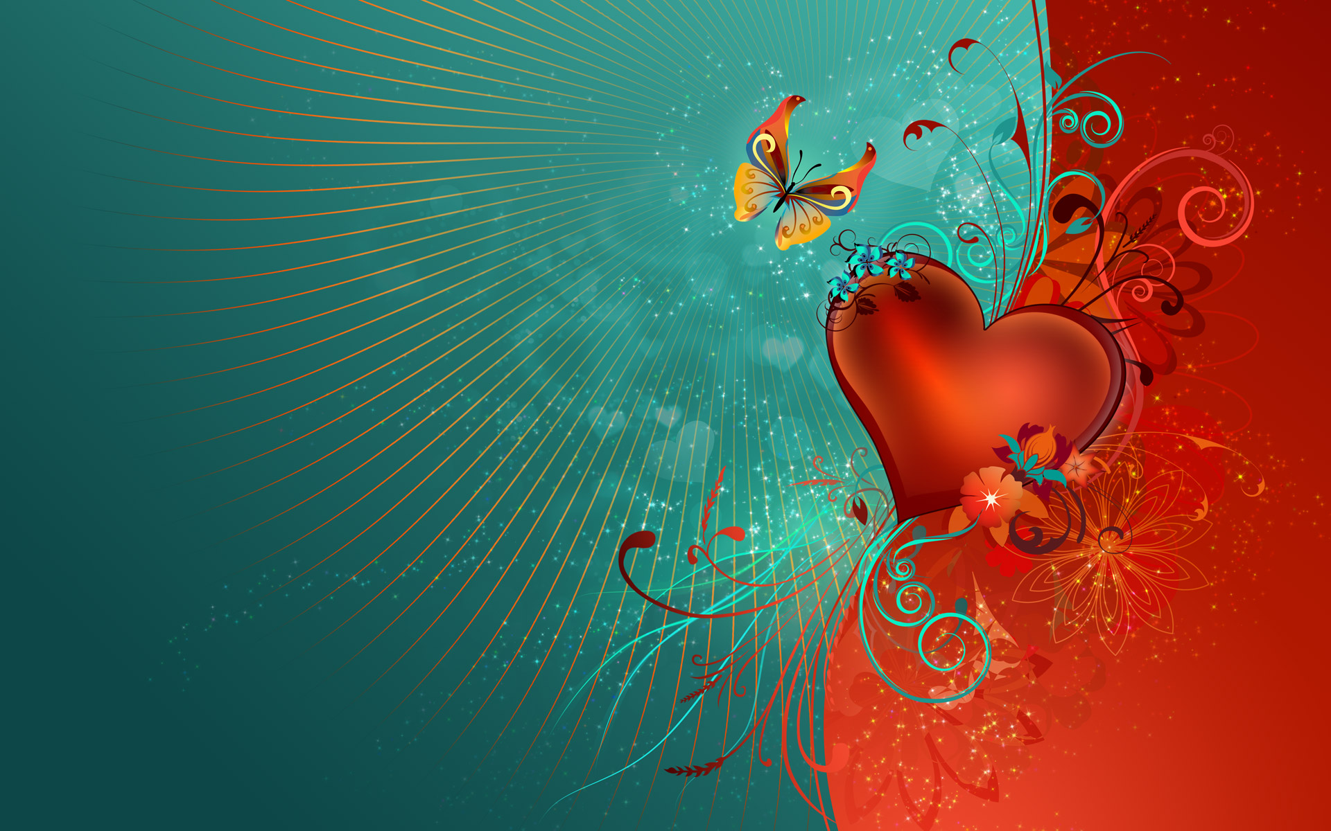 Love Heart Desktop Wallpaper, High Definition, High Quality, Widescreen
