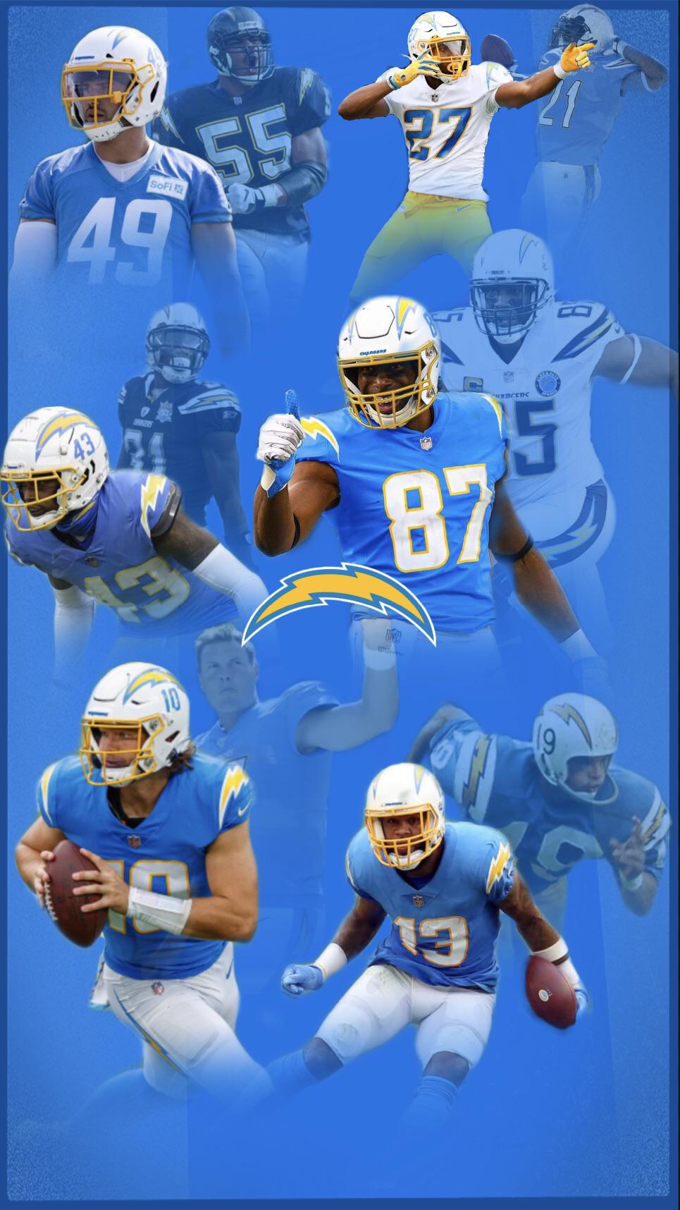 Made this past / present chargers wallpaper for my iPhone