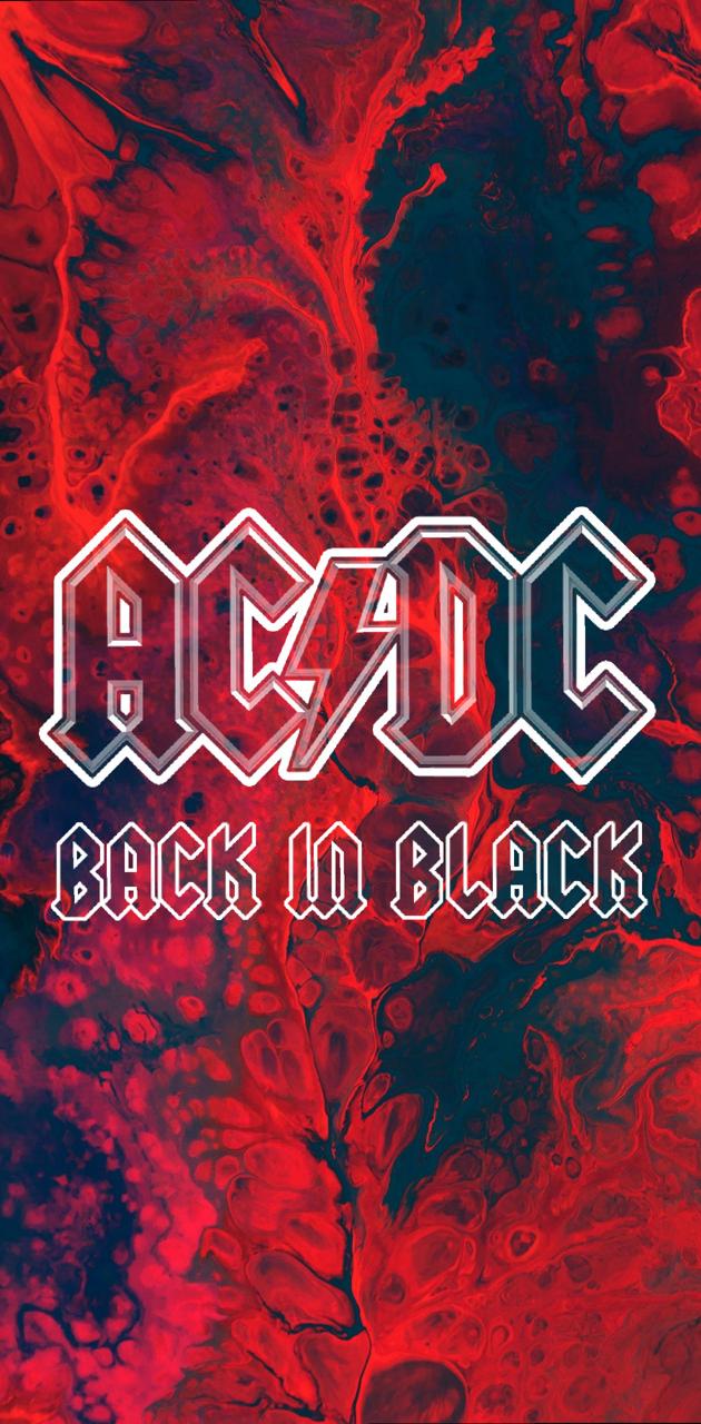 ACDC Back in Black wallpaper