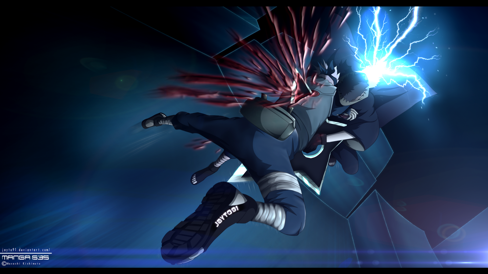 NARUTO Hatake Kakashi Chidori raikiri wallpaper, 1600x1200, 157024