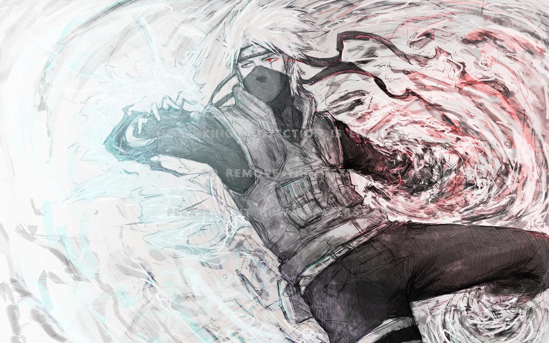 kakashi chidiro raikiri sharingan neemit!