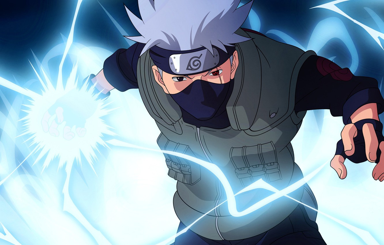 NARUTO Hatake Kakashi Chidori raikiri wallpaper, 1600x1200, 157024