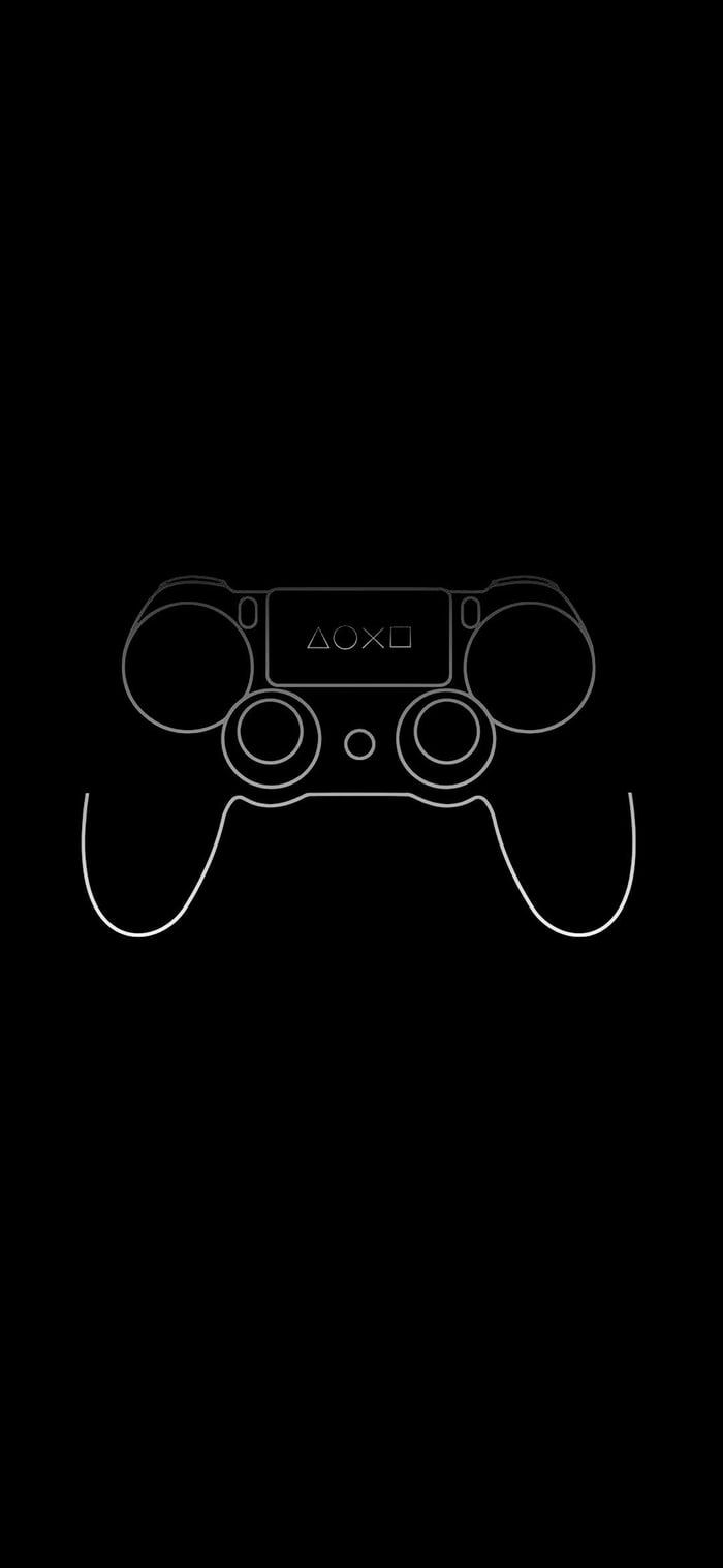 PS Sticks. Ps4 background wallpaper aesthetic, Black aesthetic, Gaming wallpaper