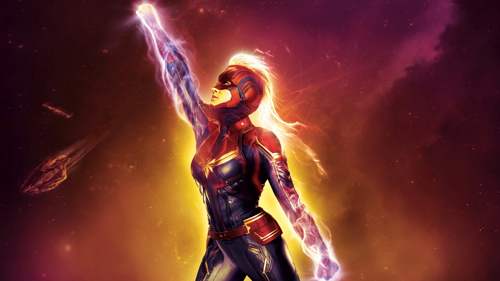 Captain Marvel Imax Poster Marvel Wallpaper 4k