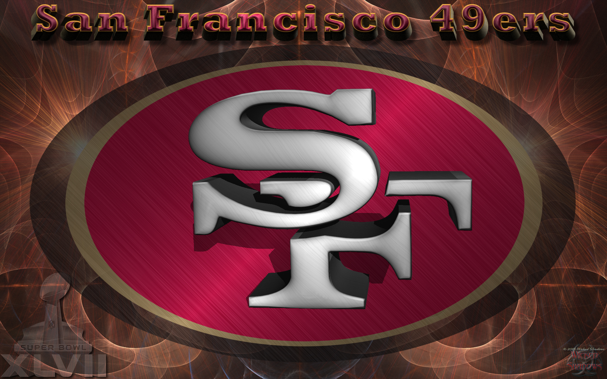 San Francisco 49ers Wallpaper 3D