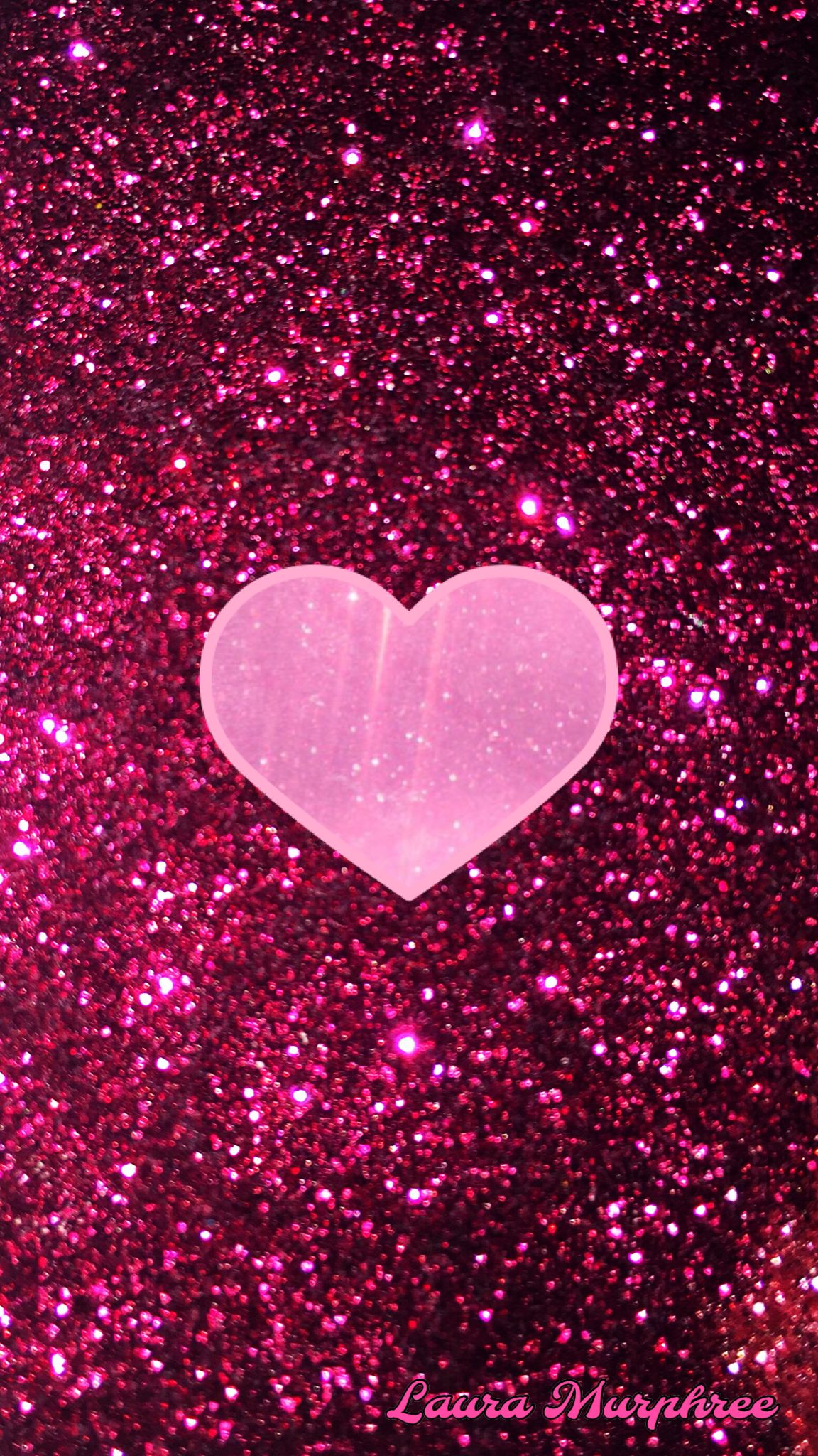 Glitter phone wallpaper heart pink. Heart iphone wallpaper, Glitter phone wallpaper, iPhone wallpaper