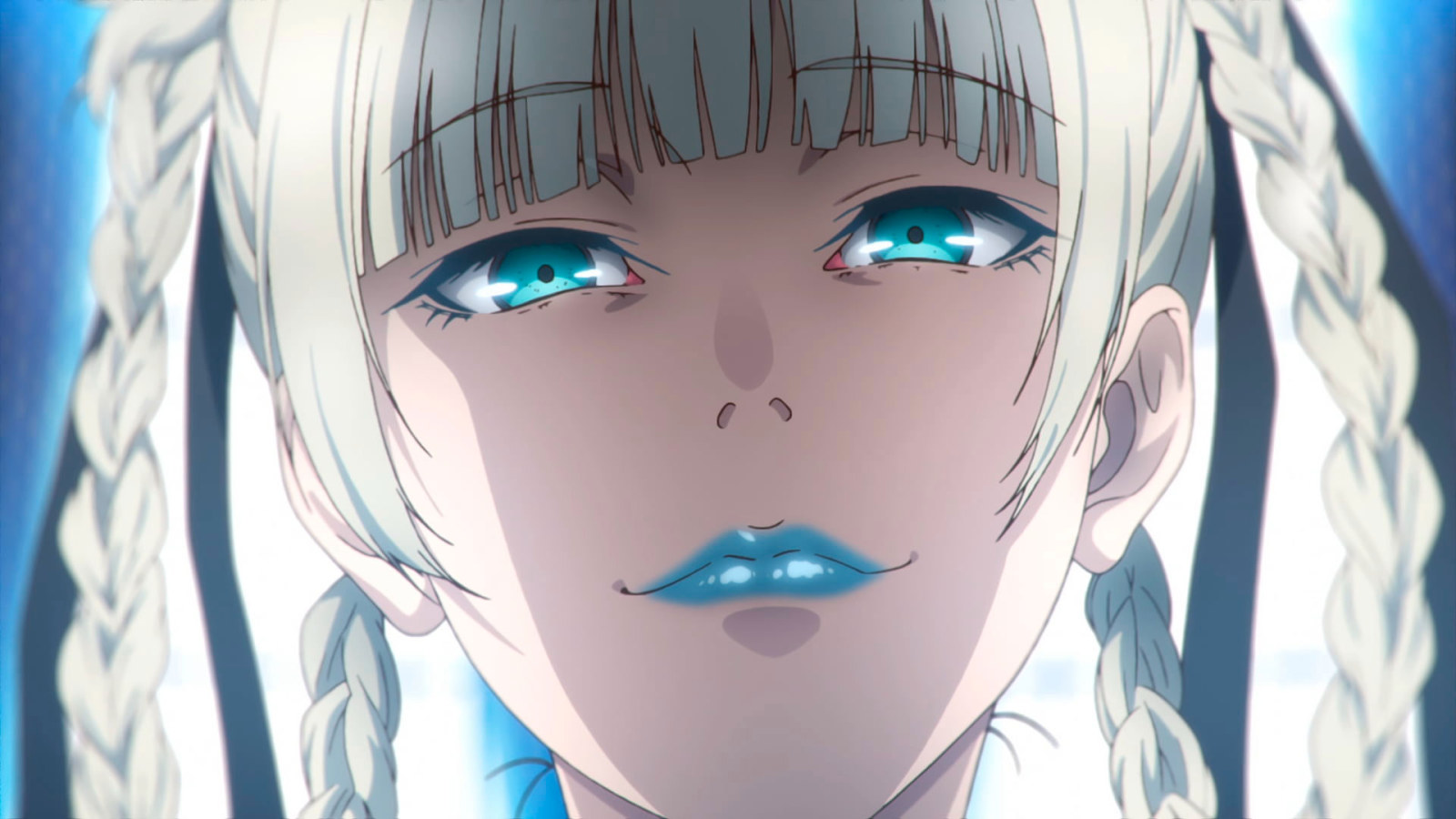 Wallpaper Anime, Kakegurui, Blue Eyes, Braid, Girl, Kirari • Wallpaper For You