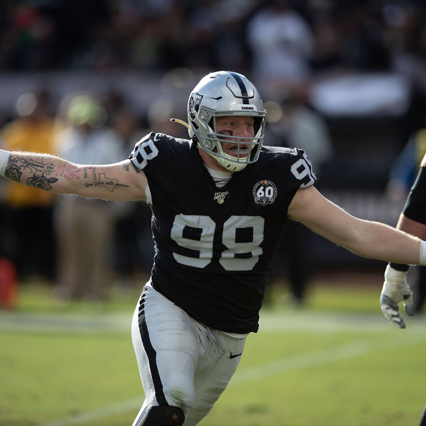 Raiders news: Maxx Crosby is latest young Raider to get team tattoo And Black Pride