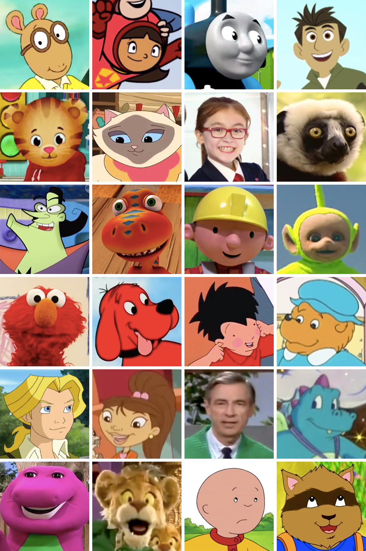 Identify These PBS Kids Characters