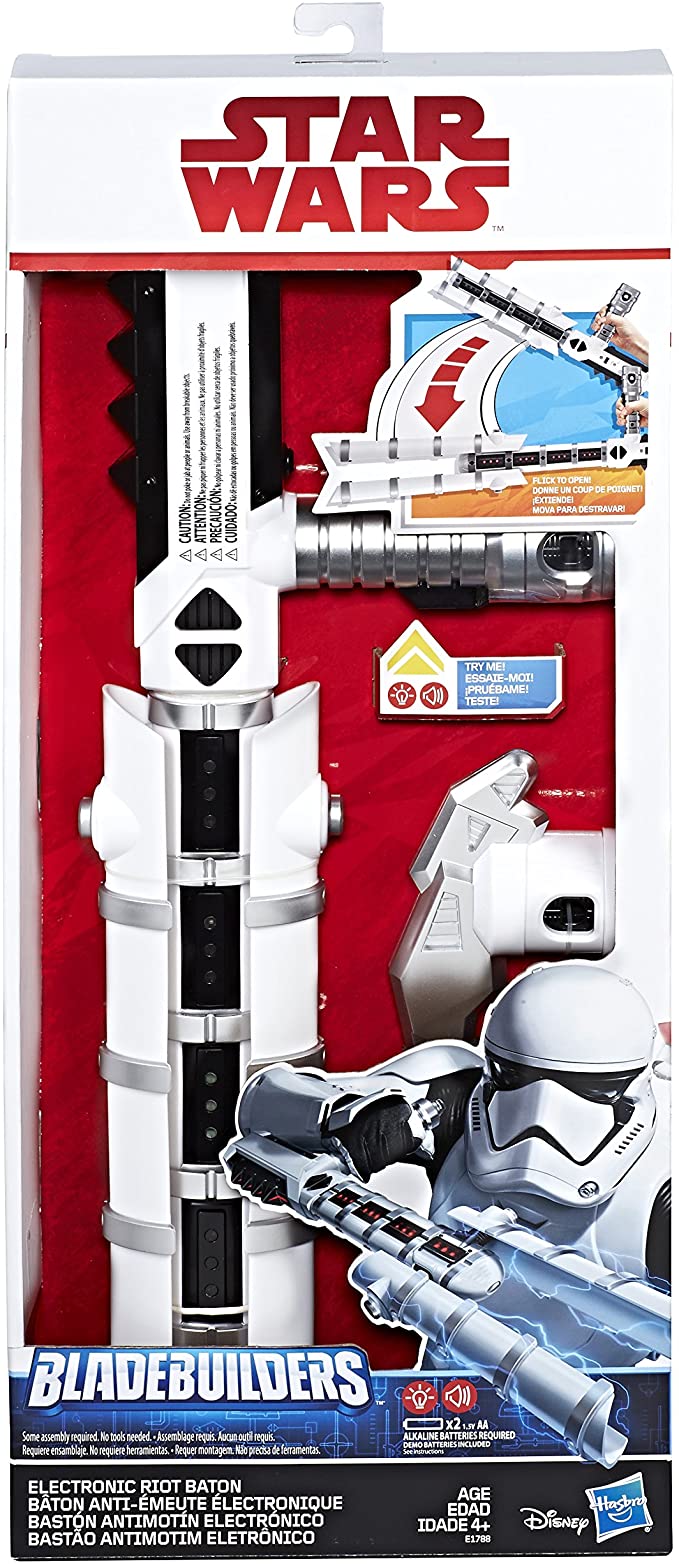 Star Wars: The Last Jedi Bladebuilders Electronic Riot Baton, Toys & Games