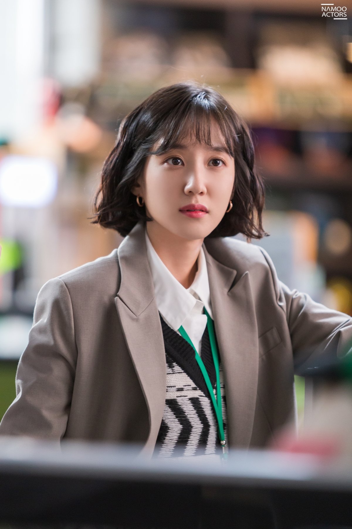 Park EunBin, Stove League Drama Set Behind The Scene