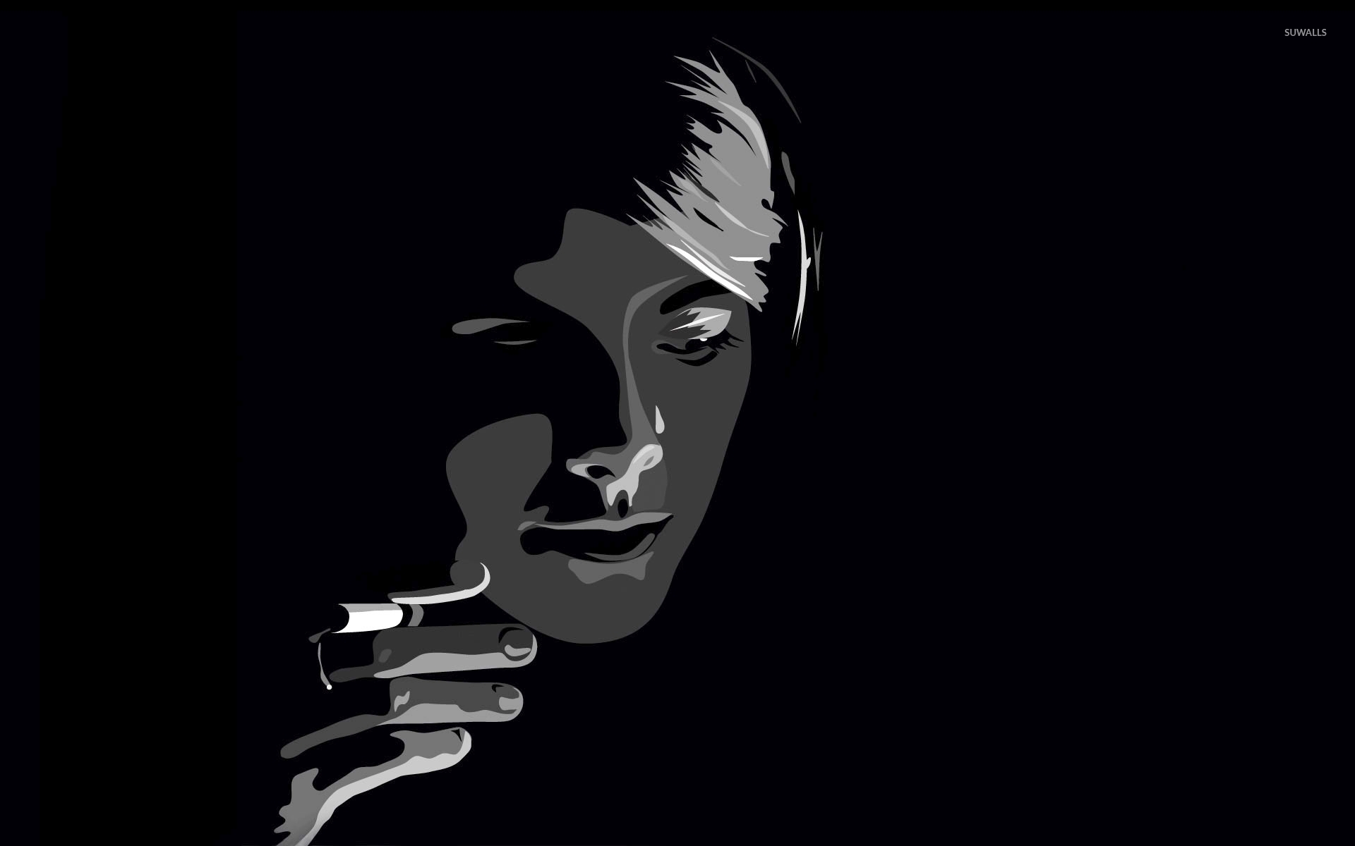 Woman crying wallpaper wallpaper