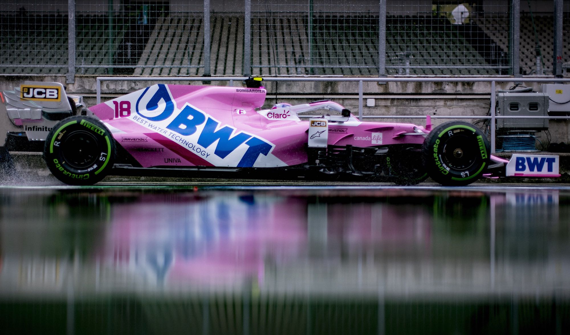 Wallpaper, Racing Point, Lance STROLL, bwt, jcb 2000x1178