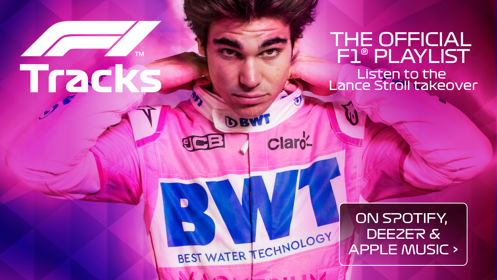 F1 TRACKS: Listen to Lance Stroll's takeover playlist. Formula 1®