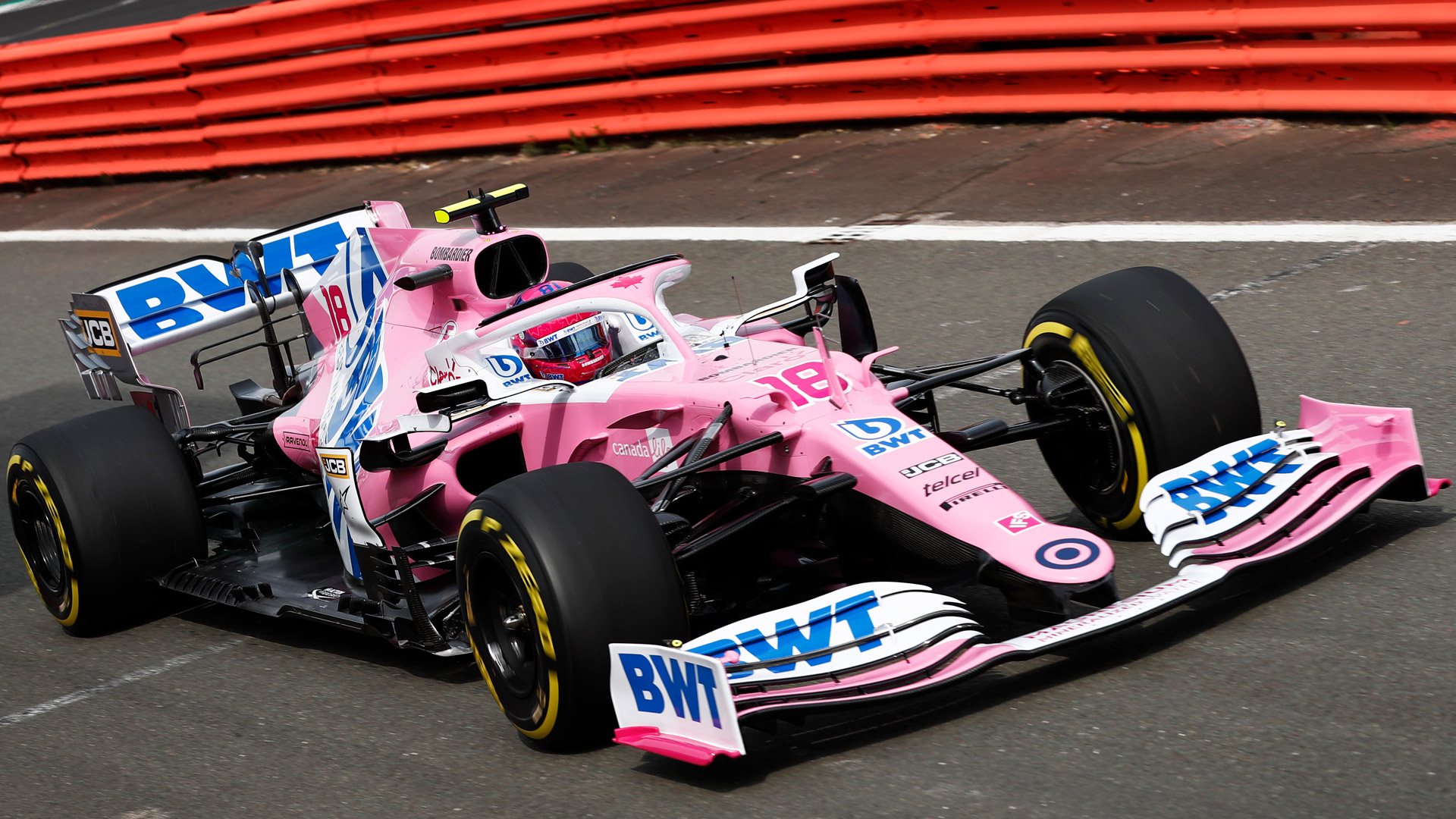 Lance Stroll hits the track in Racing Point's 2020 challenger ahead of Austrian GP. Formula 1®