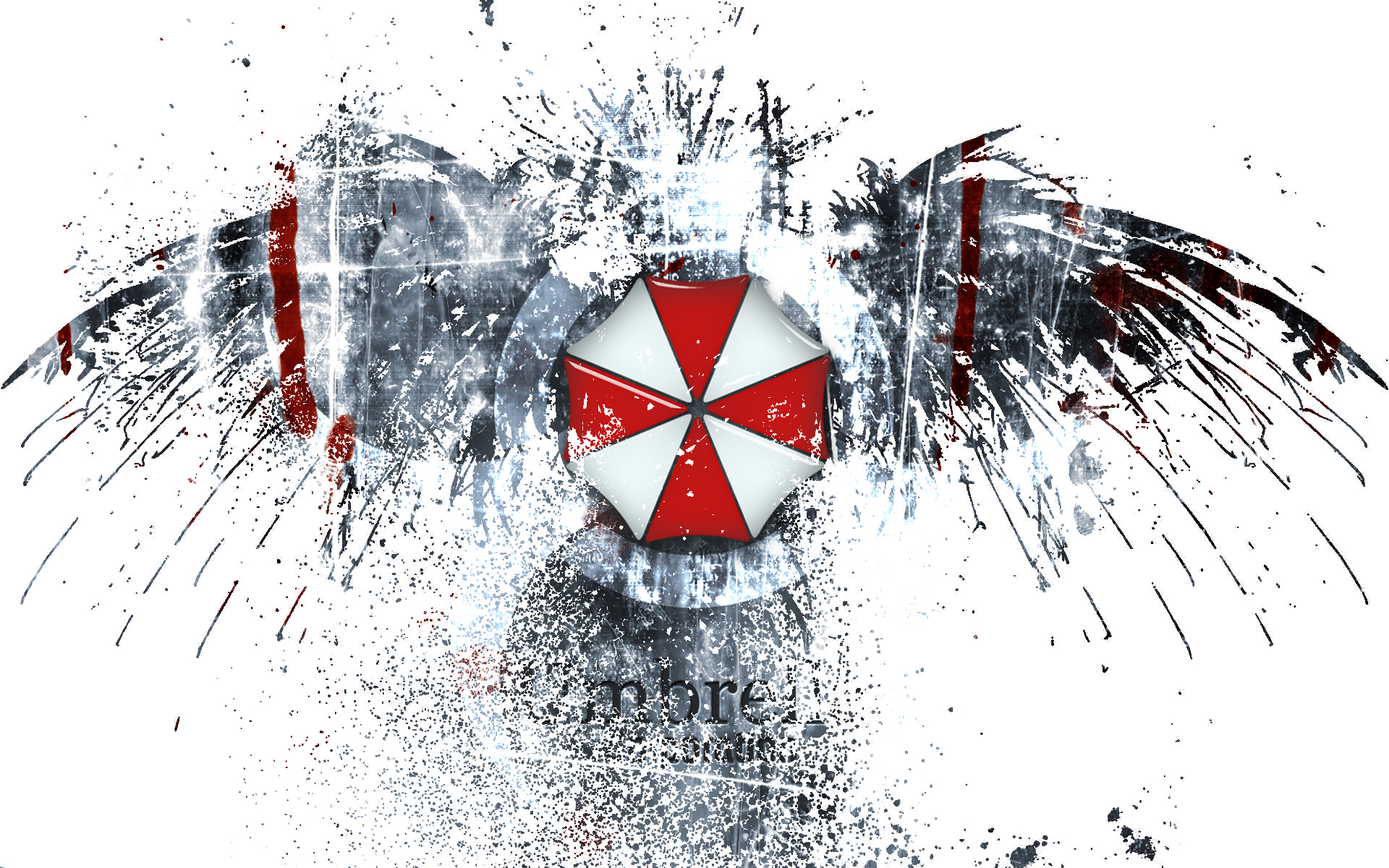 video games, movies, Resident Evil, eagles, Umbrella Corp., logos Wallpaper / WallpaperJam.com