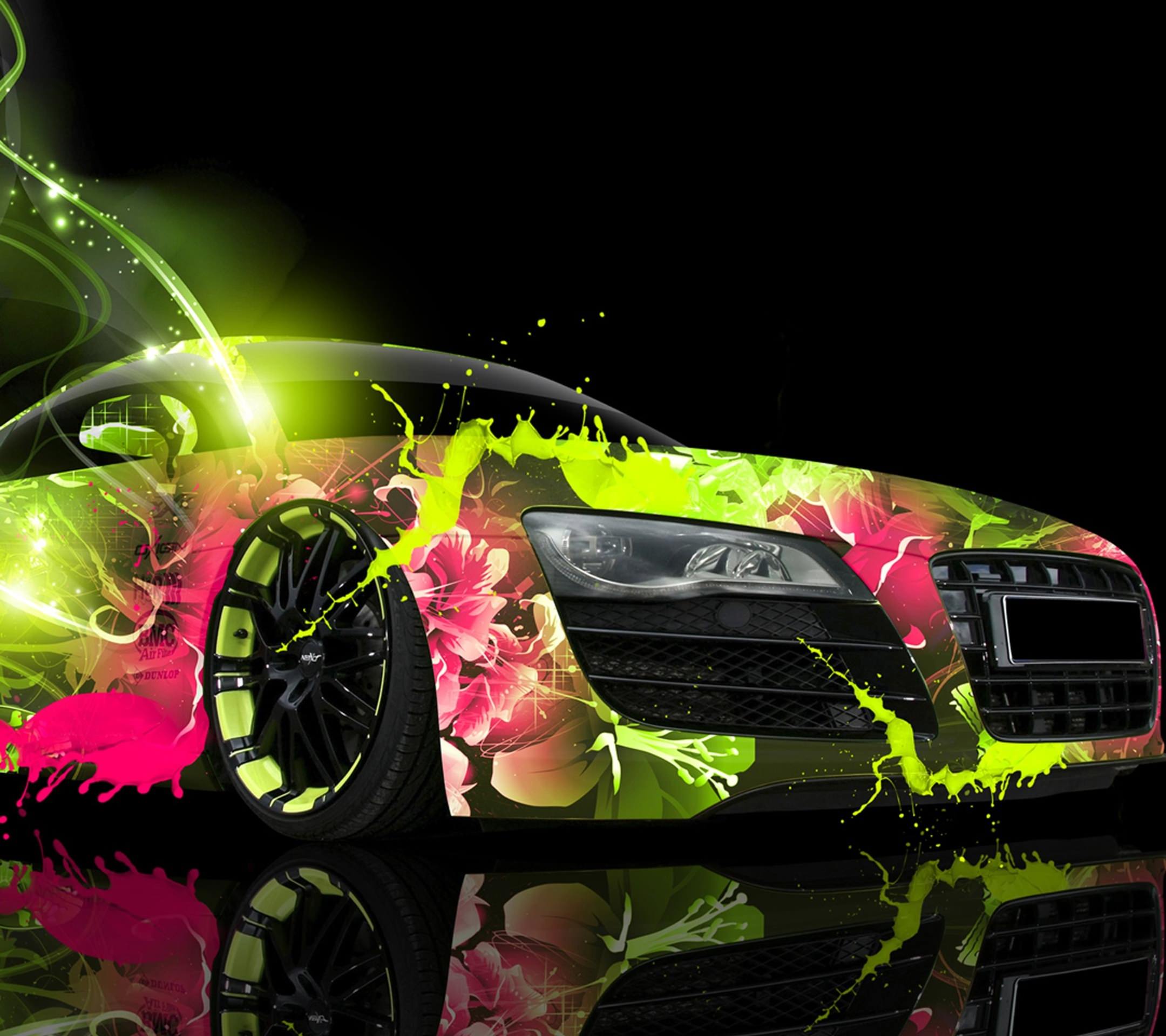 Vehicle car paint. wallpaper.sc SmartPhone