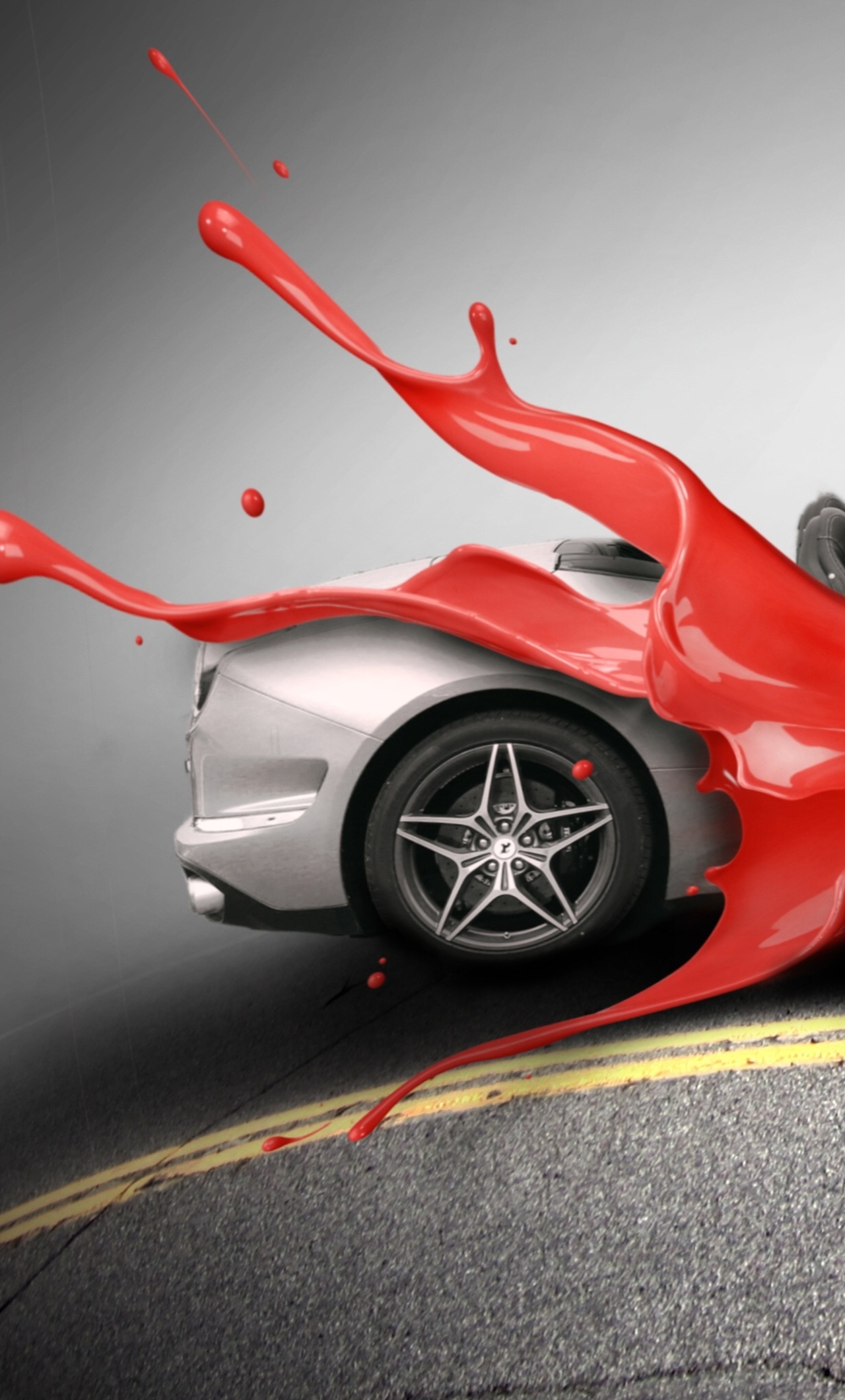Car Paint Transformation Design 4k iPhone HD 4k Wallpaper, Image, Background, Photo and Picture