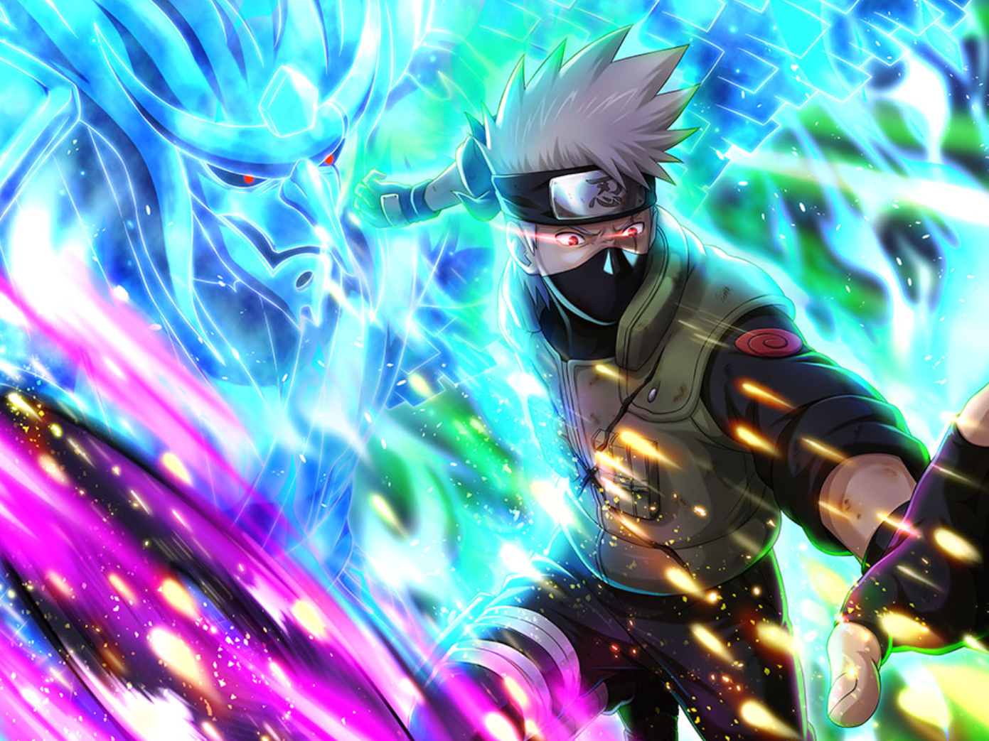 Let's say Kakashi is a true Uchiha and had Sharingan just the same as Obito, who could stop him?