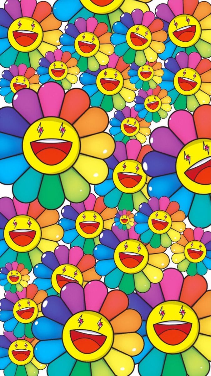 Murakami Flower Wallpaper Wallpaper Full HD