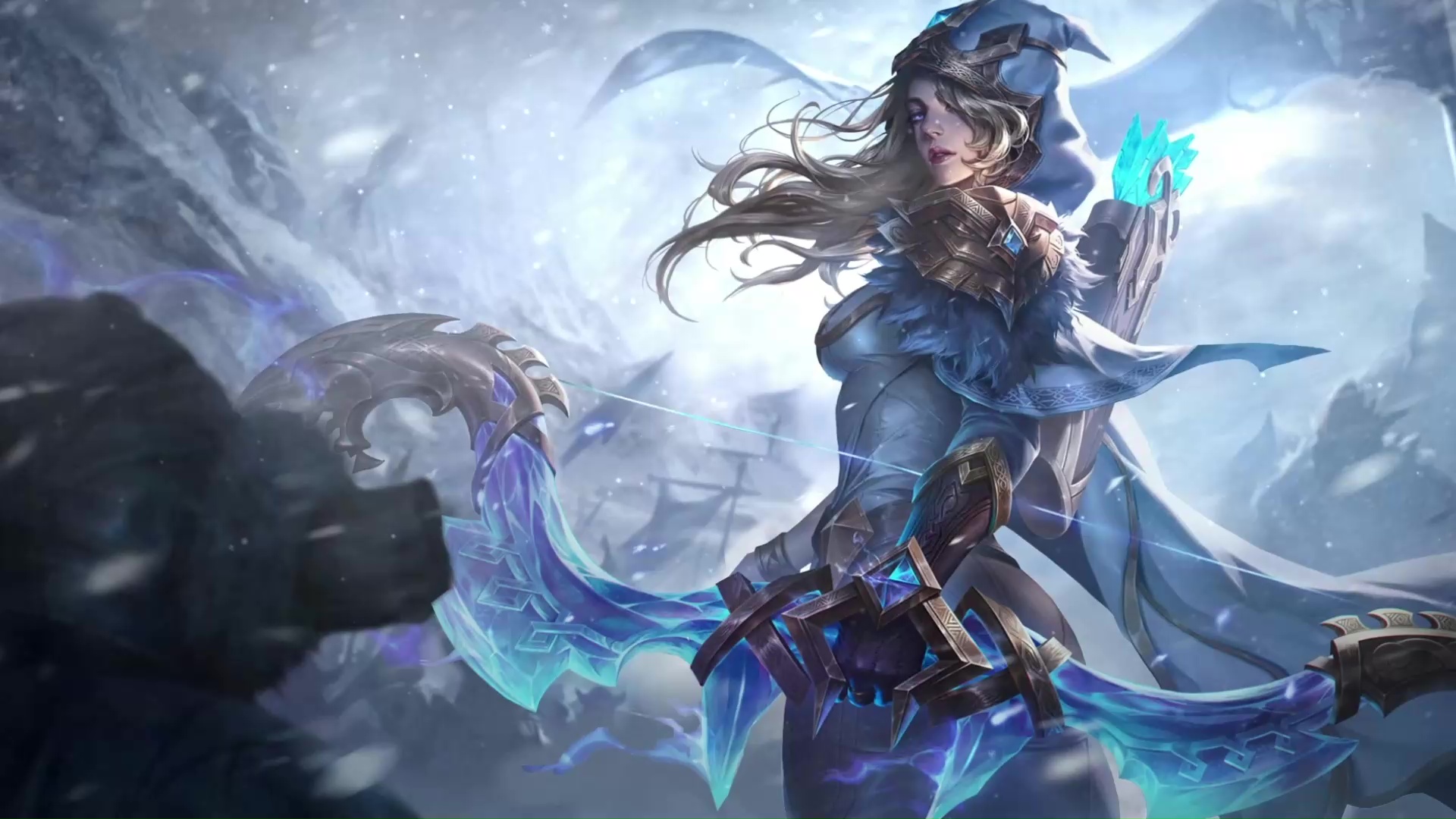 Ashe Freljord League Of Legends Wild Rift Live Wallpaper
