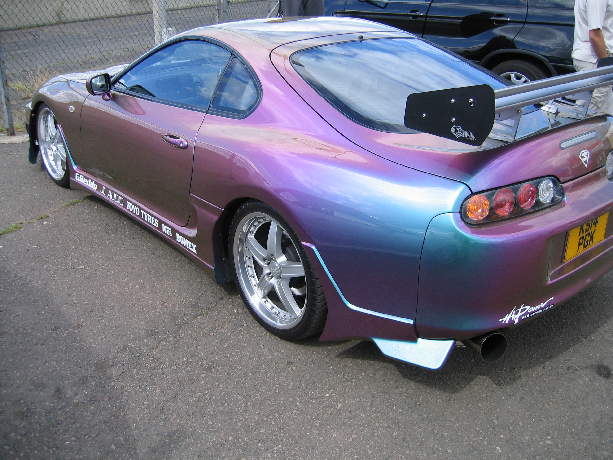 Pearlescent Toyota Supra Pearlescent Car Paint HD Wallpaper