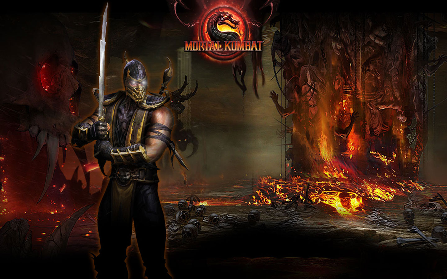 Mortal Kombat 9 wallpaperx900