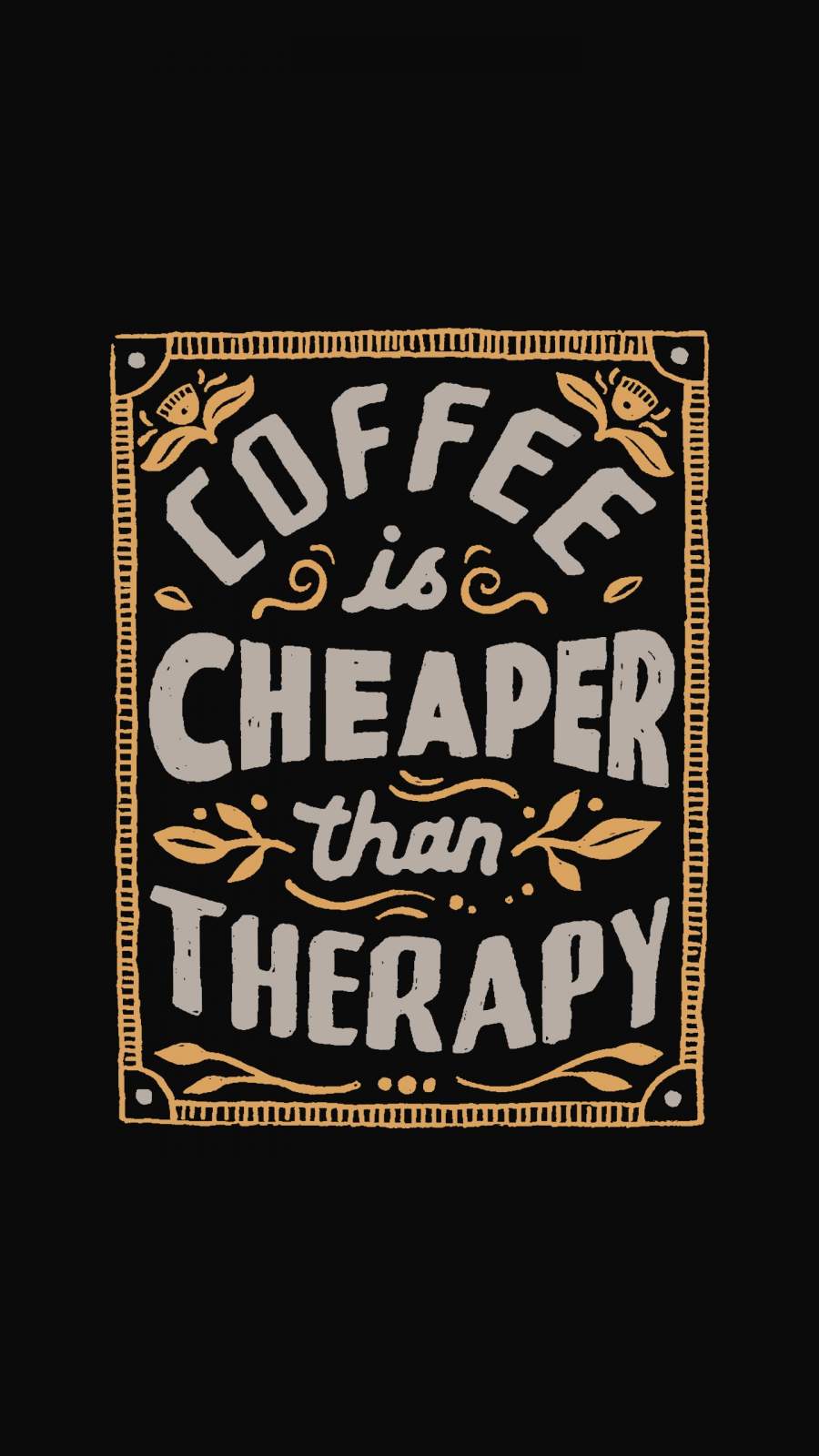 Coffee Therapy iPhone Wallpaper Wallpaper, iPhone Wallpaper