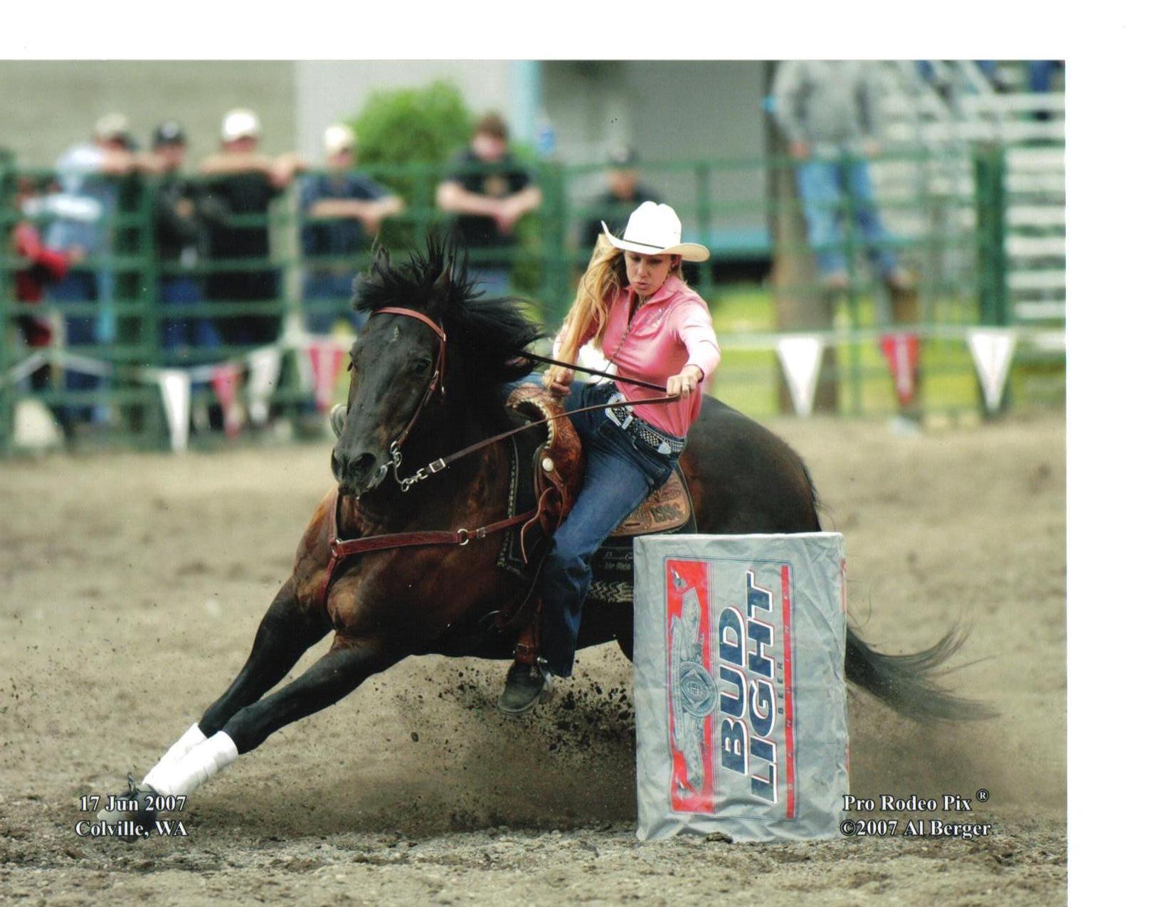 Barrel Racing Wallpaper