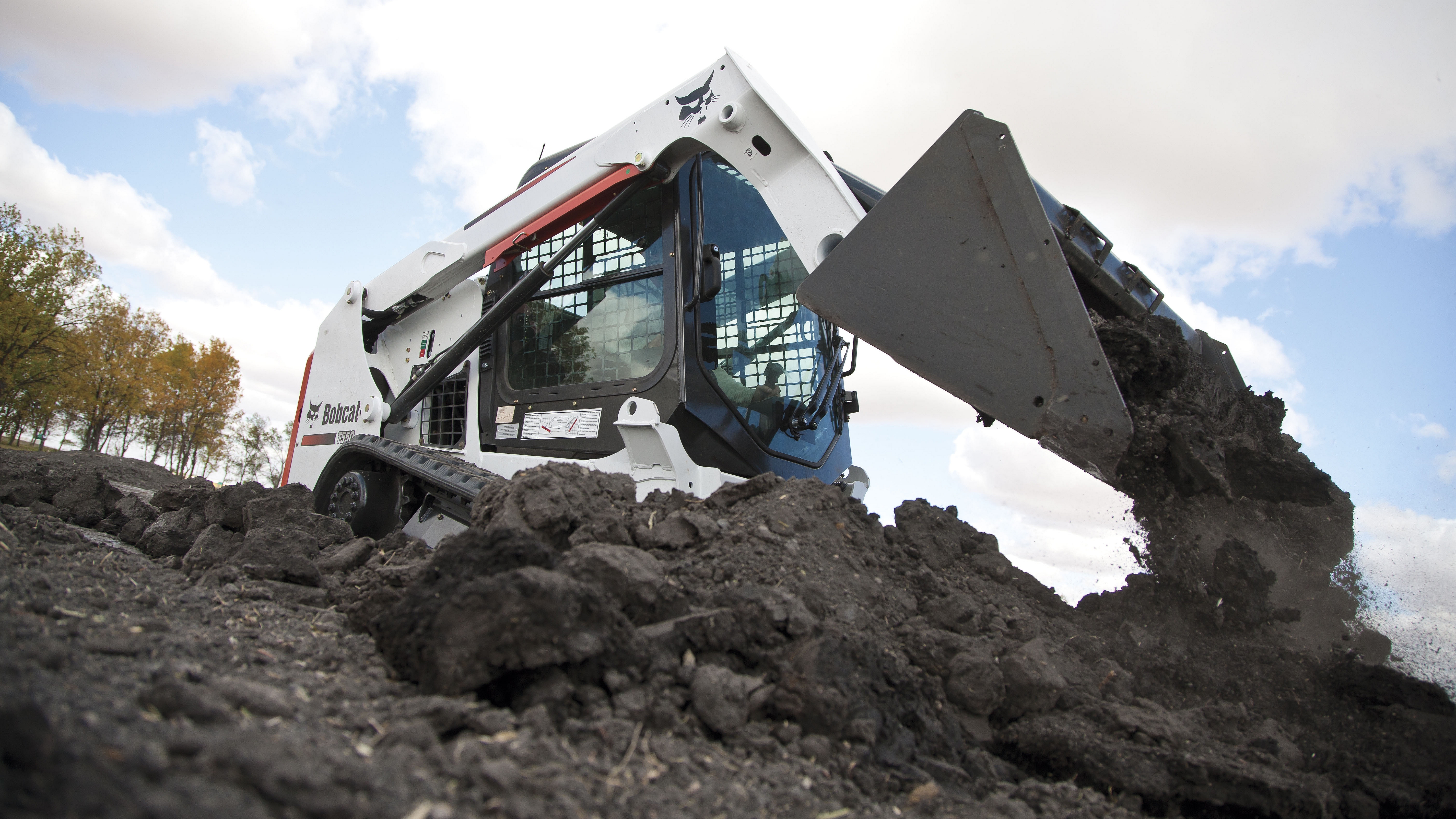 Bobcat Skid Steer HD Wallpaper and Background Image