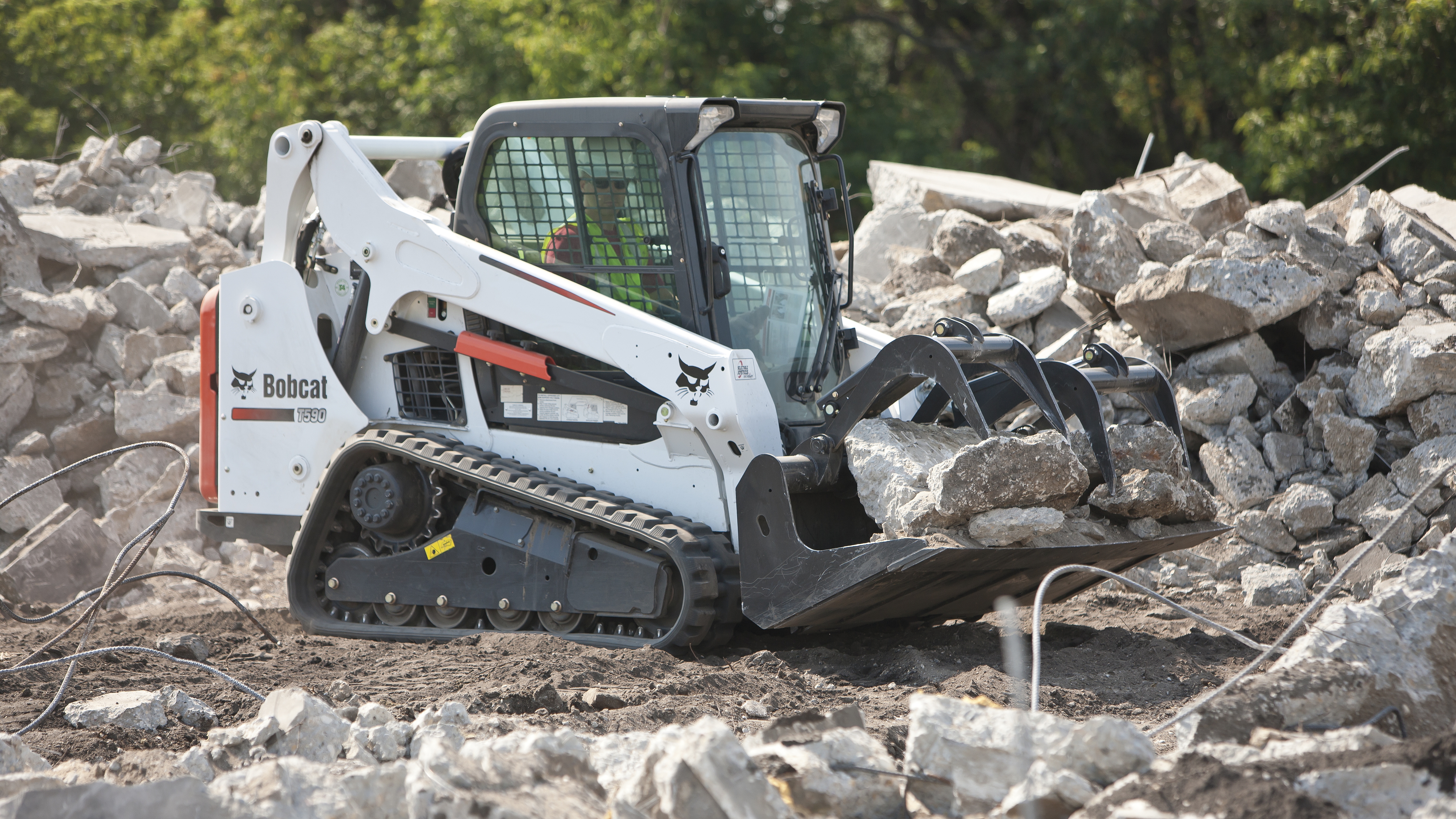 Bobcat Skid Steer 4k Ultra HD Wallpaper