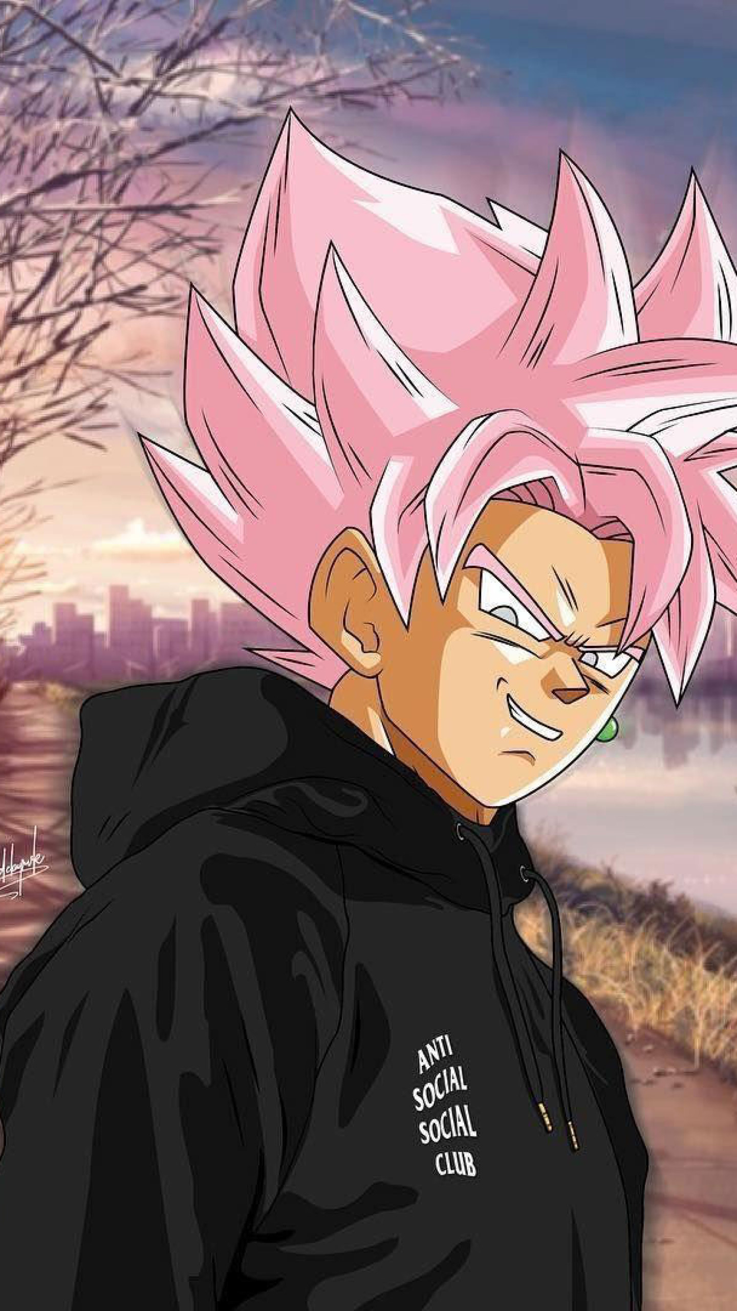 Drip Goku Wallpaper Dragon Ball, Anti Social Club • Wallpaper For You