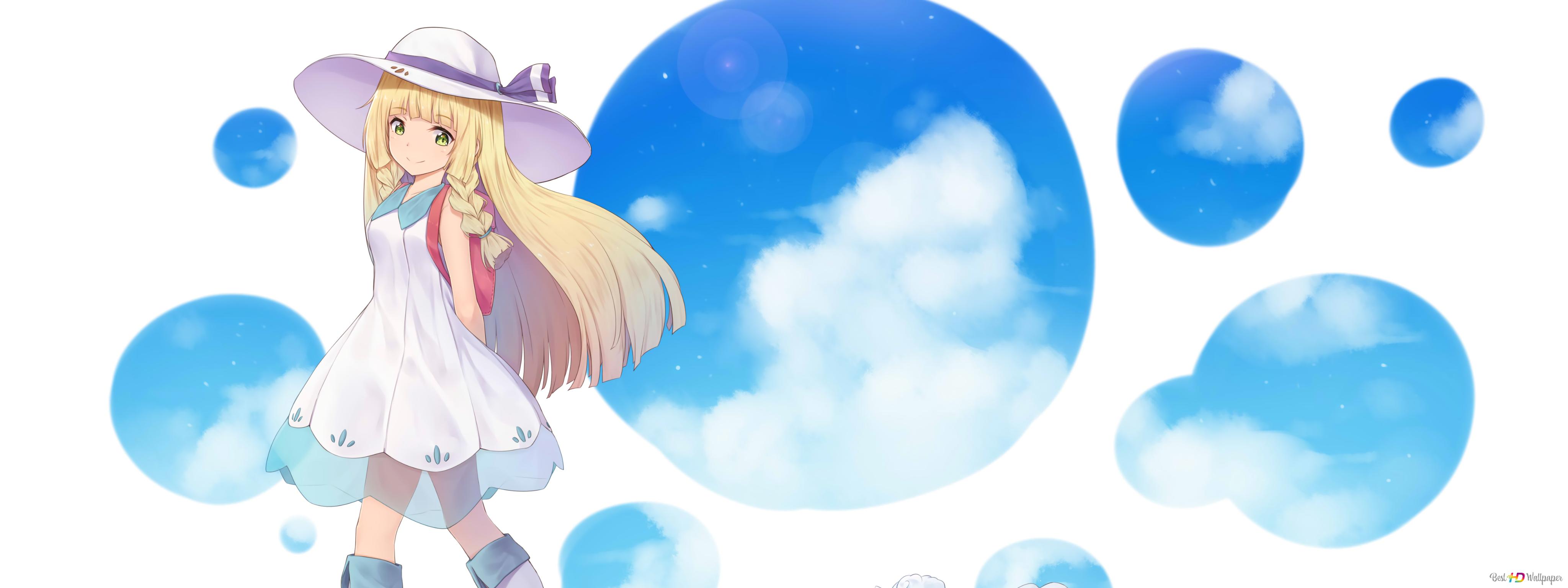 Pokemon: Sun and Moon - (Lillie) HD wallpaper download