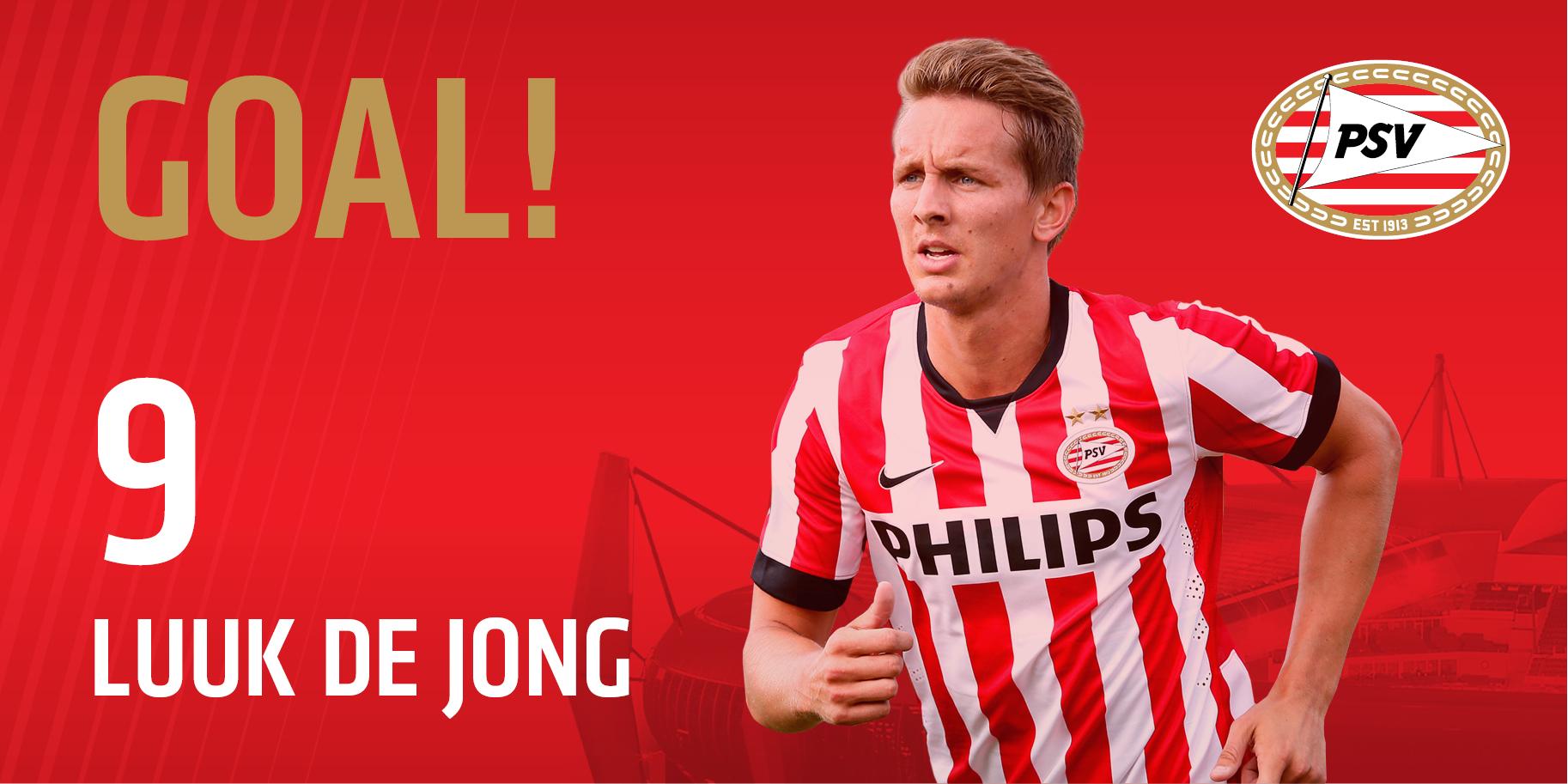 PSV GOAL GOAL LUUK DE JONG!!!