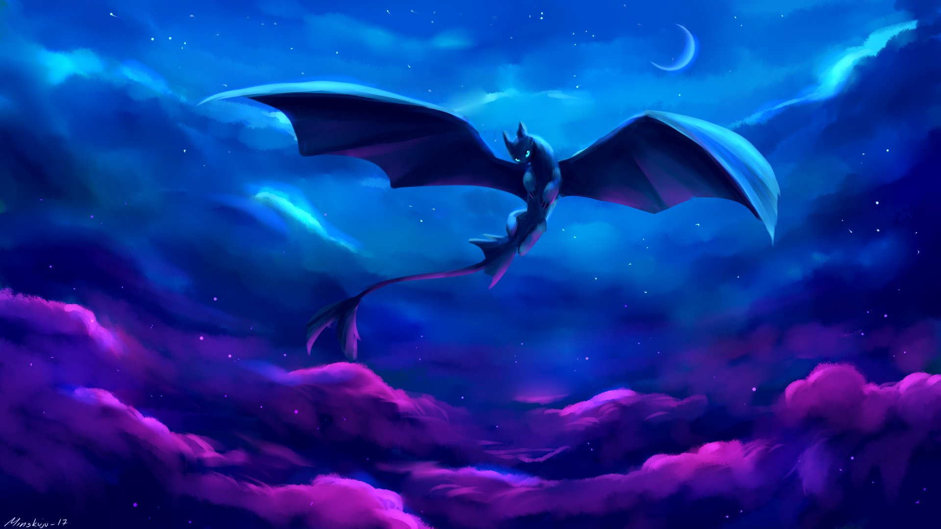 Night Fury, Toothless (How to Train Your Dragon) HD Wallpaper