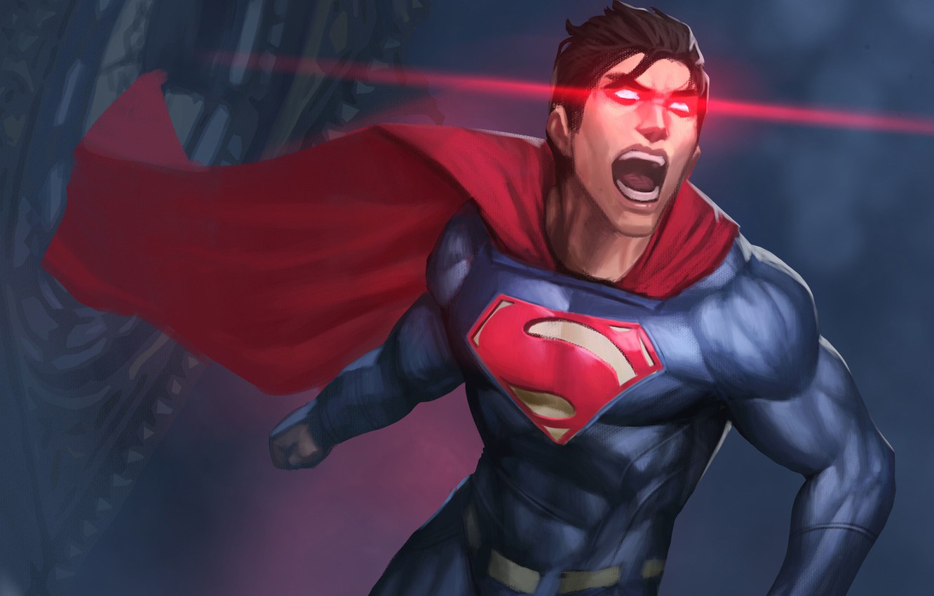 Wallpaper Art, Superman, DC Comics image for desktop, section фантастика