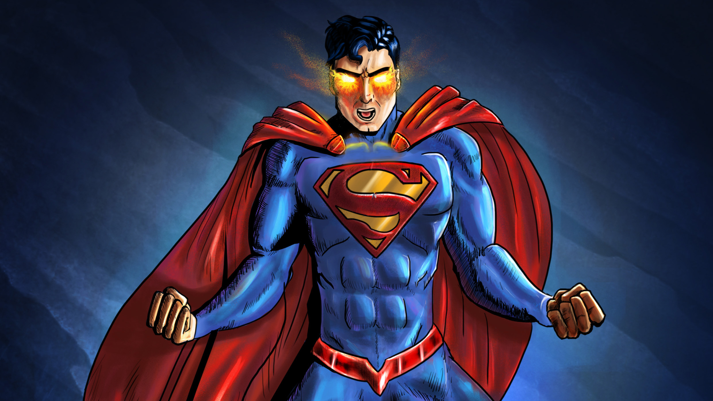 Art Superman New, HD Superheroes, 4k Wallpaper, Image, Background, Photo and Picture