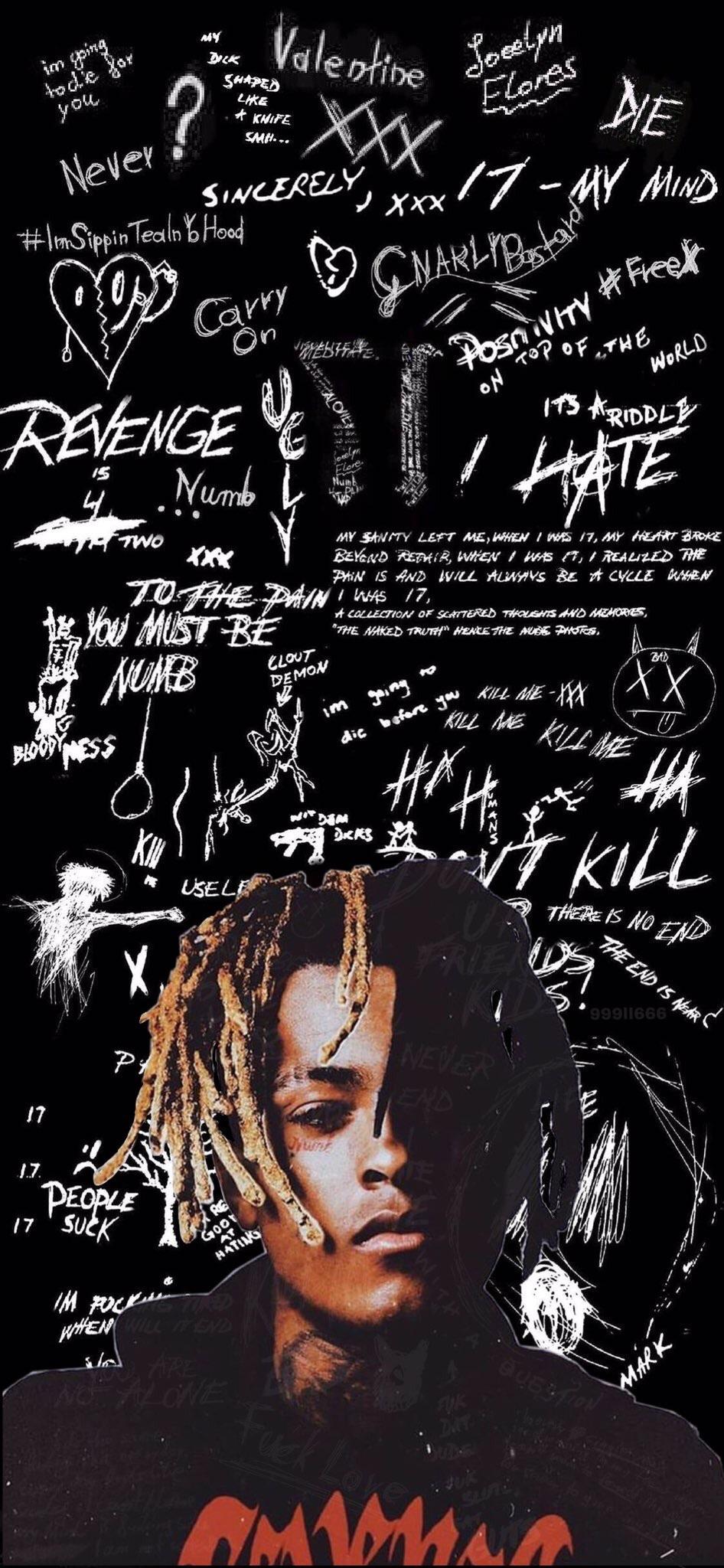 Dope wallpaper with the new X photo