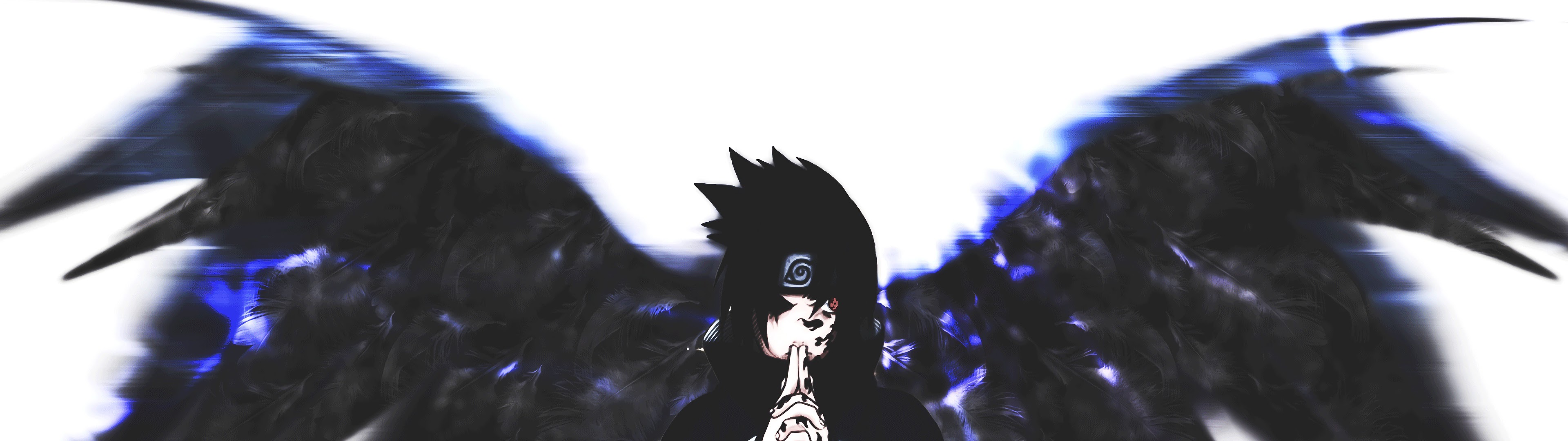 Itachi Wallpaper Dual Monitor / Itachi Crow Sharingan 4k Wallpaper 1, Download HD dual monitor wallpaper best collection