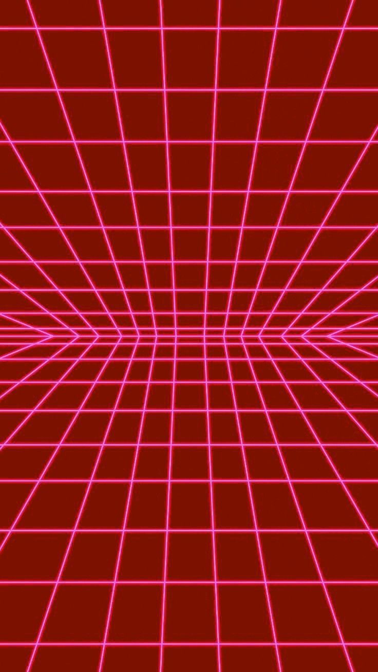 Red Retro 80s Aesthetic Wallpaper Free Red Retro 80s Aesthetic Background